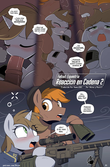 [Shinodage] Fallout Equestria: Chain Reaction 2 (My Little Pony: Friendship is Magic) (Ongoing) [Spanish] [Kamus2001] cover