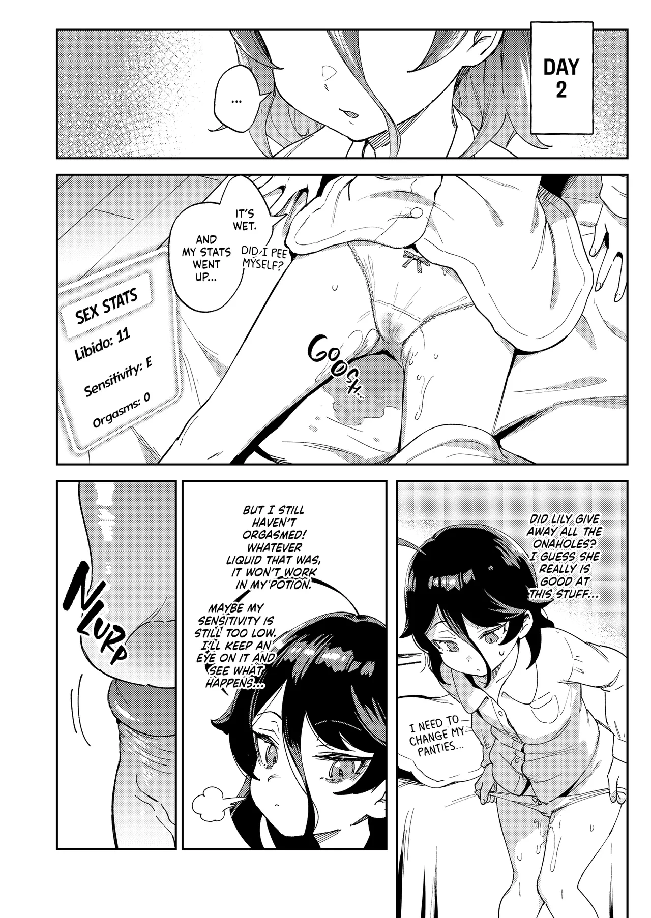 Onaho Uri no Shoujo ~Waruiko to Papa no Eroi Manga~ | THE LITTLE ONAHOLE GIRL Den Lille Pige med Gummikusserne page 11 full