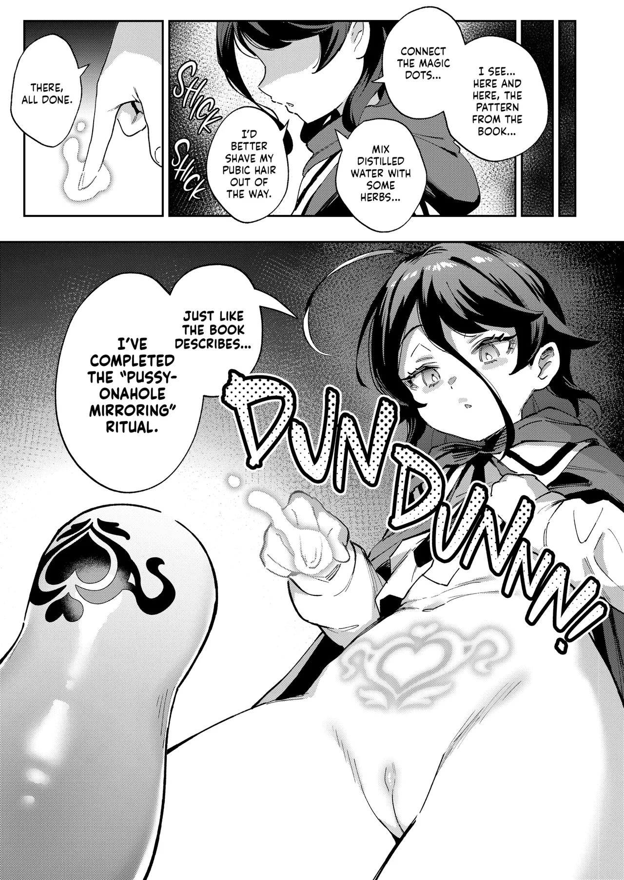 Onaho Uri no Shoujo ~Waruiko to Papa no Eroi Manga~ | THE LITTLE ONAHOLE GIRL Den Lille Pige med Gummikusserne page 6 full