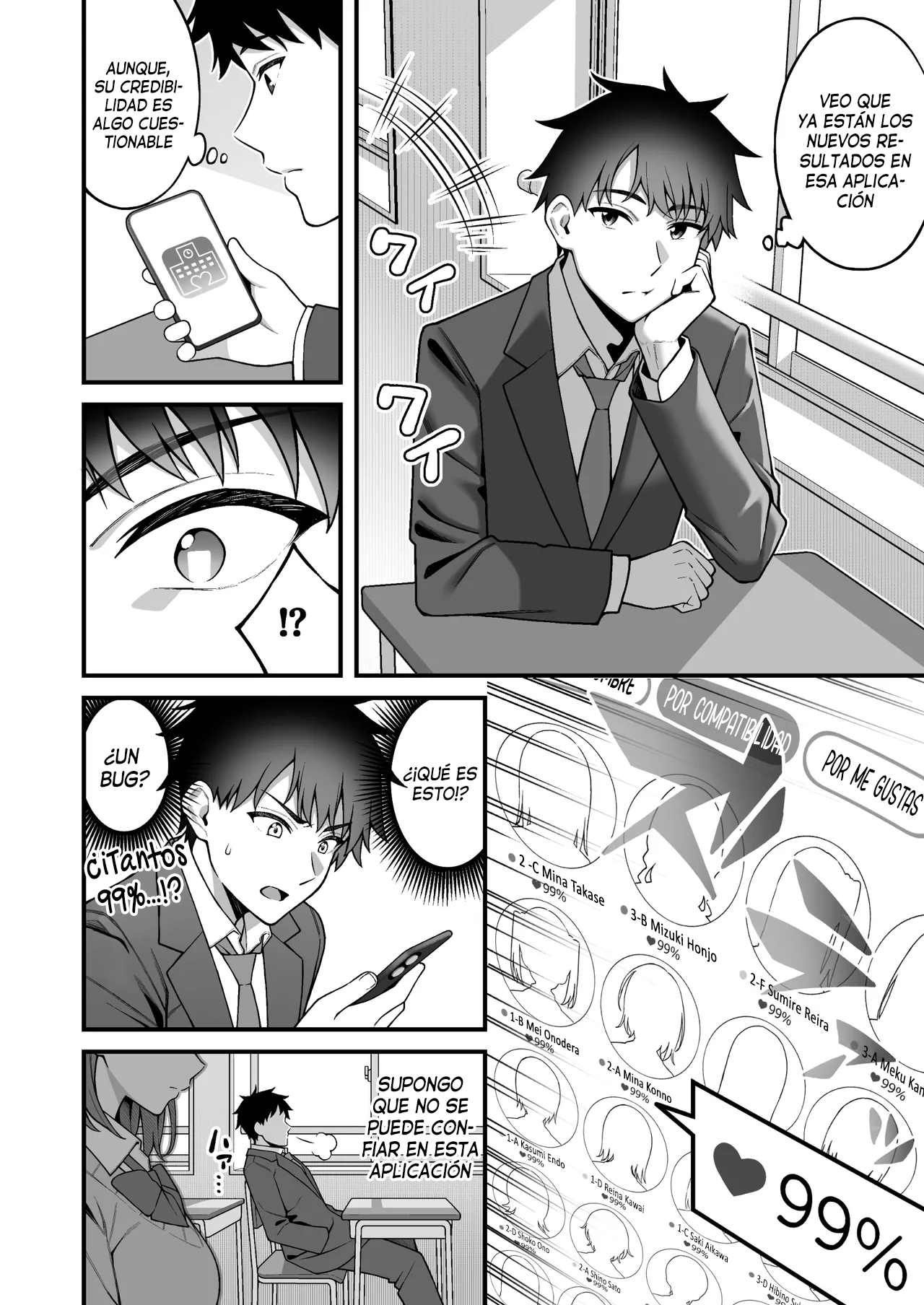 Kounai Matching Appli ~Dare to Demo SEX Dekiru Kami Chinpo~ | App de emparejamiento escolar ~El pene divino con el que puedes tener sexo con cualquiera~ page 4 full