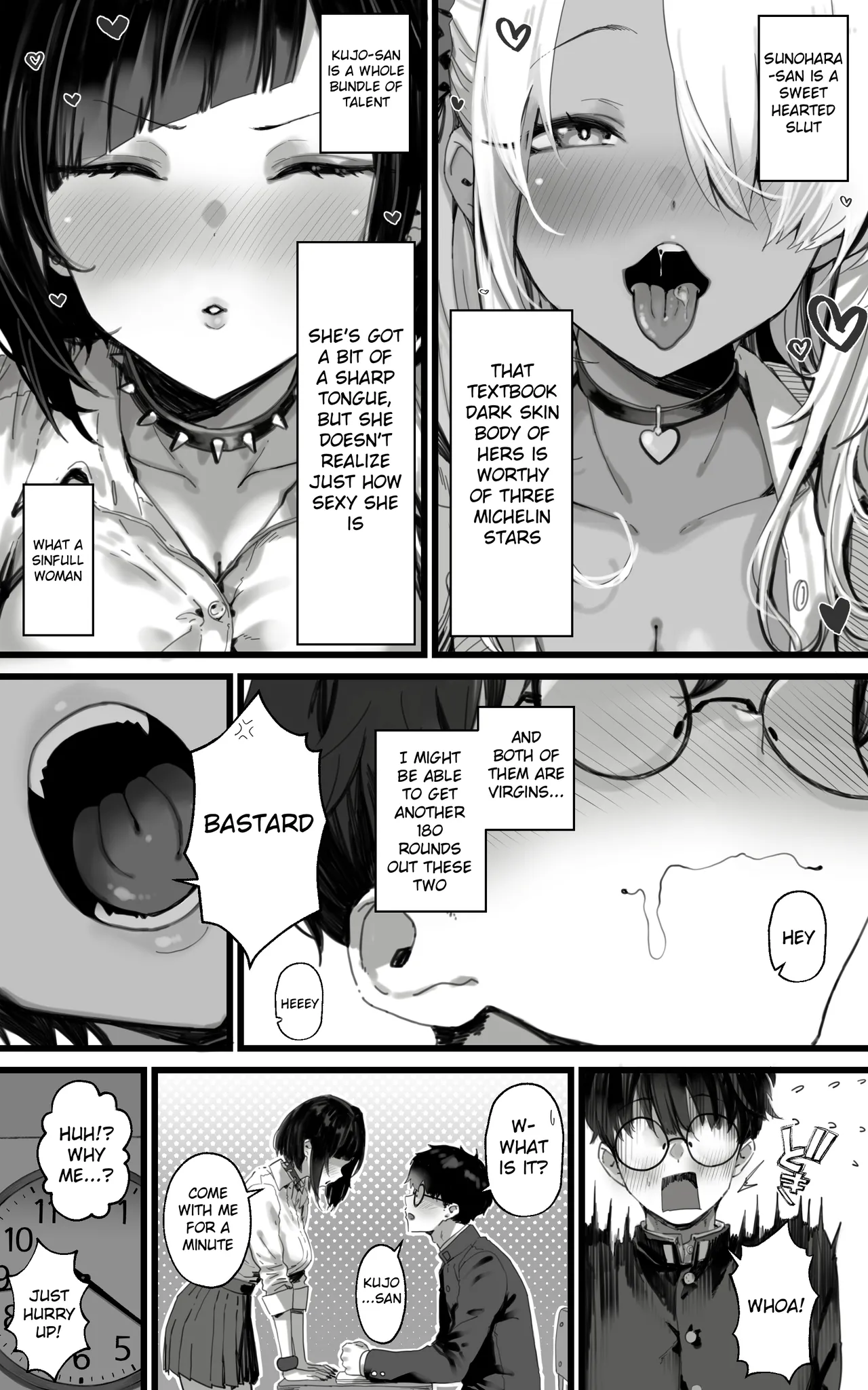 The Fap Material Gyaru Harem - We'll Serve You with Our whole Heart and Souls using Blowjobs,  Titfucks, and Threesomes until the Demon Lord Awakens!! page 4 full