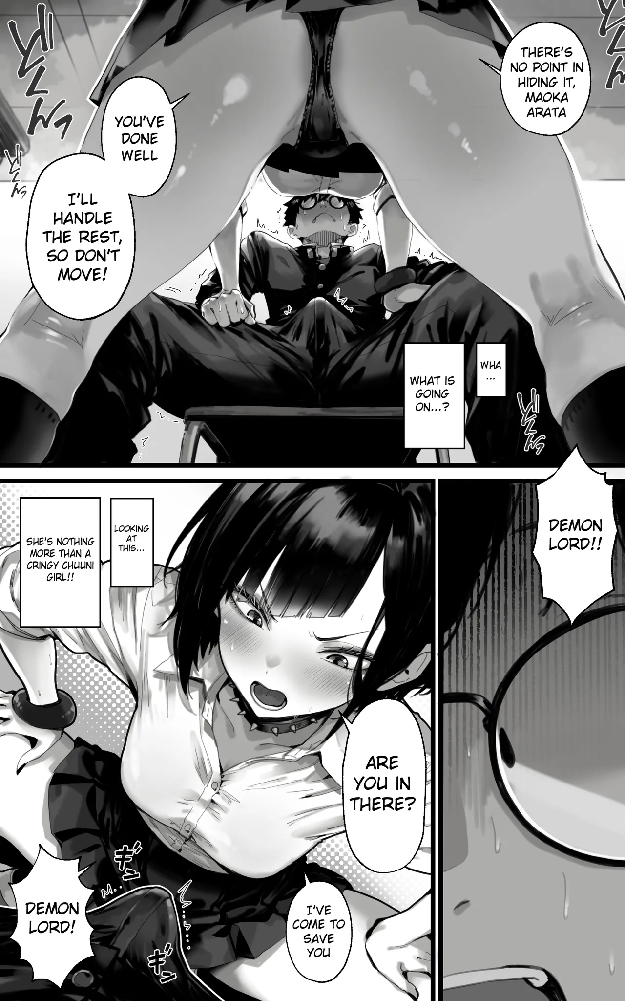 The Fap Material Gyaru Harem - We'll Serve You with Our whole Heart and Souls using Blowjobs,  Titfucks, and Threesomes until the Demon Lord Awakens!! page 7 full