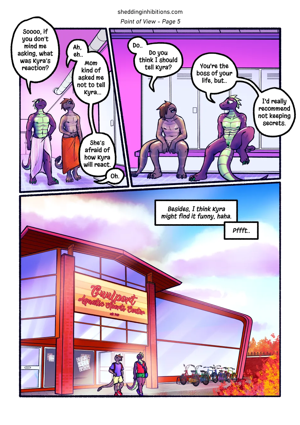 Shedding Inhibitions: Chapter 10 - Point of View page 7 full