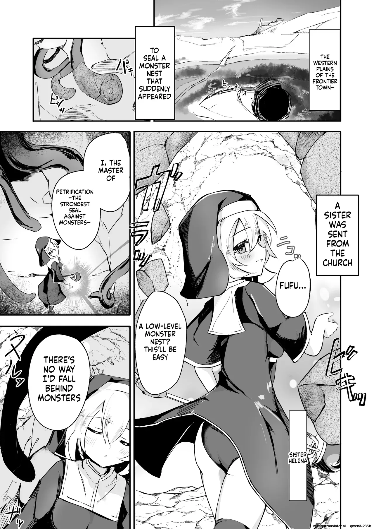 Sister ga Shokushu ni Kanzen Haiboku shite Sekka suru Hanashi page 3 full
