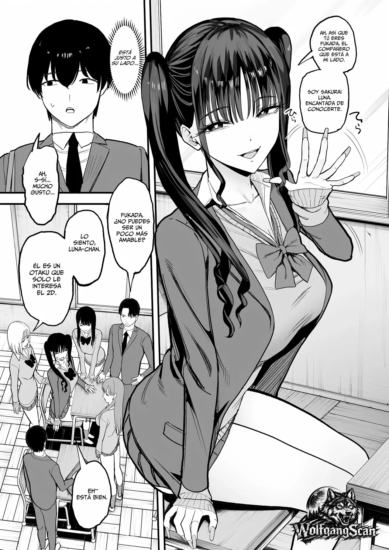 Nijigen Otaku no Ore ga Tenkou Shite Kita Kyonyuu Idol ni Otosareru made | Un Otaku Del 2D se Enamora de la Idol Transferida Voluptuosa page 6 full