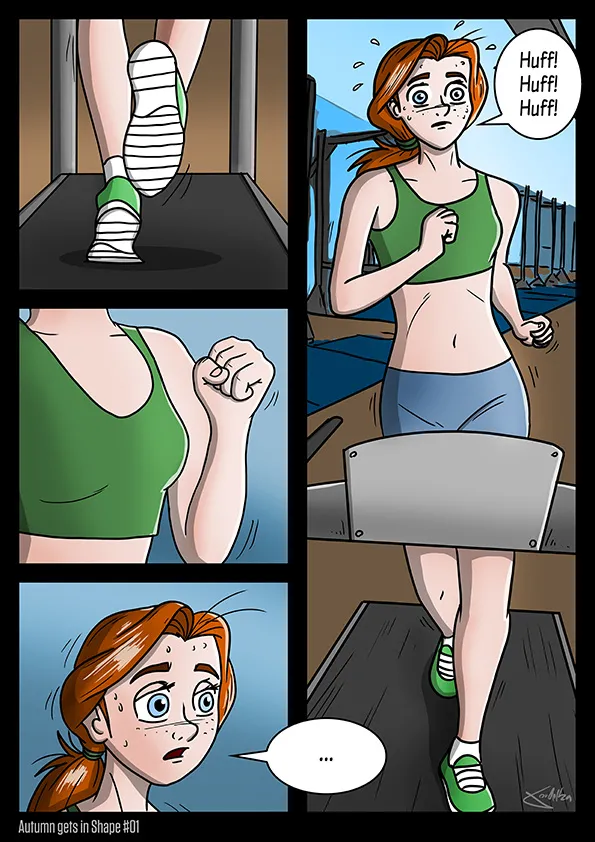 Autumn gets in Shape page 1 full