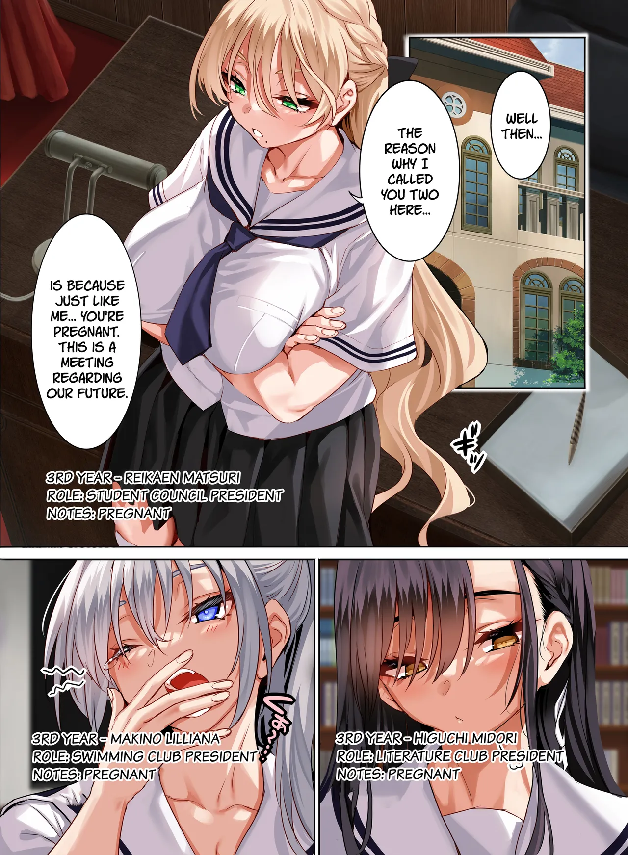 Jogakkou de Otoko Hitori na node Kousoku de Seiyoku no Hakeguchi ni Sareru Nichijou 5-Jigenme page 3 full