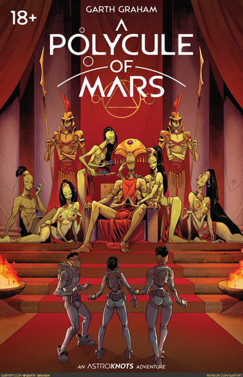 [TemporalWolf (Garth Graham)] AstroKnots: A Polycule of Mars #1-3 [ongoing] cover