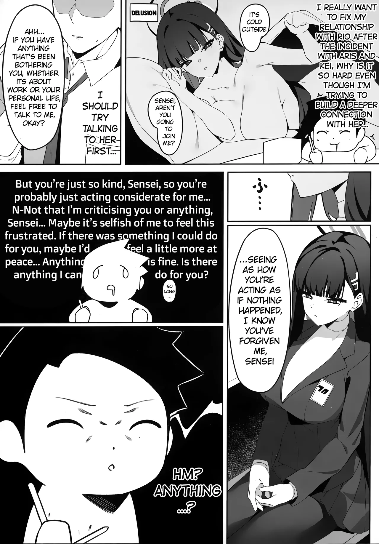 Rio Kaichou no Shazai Sex | President Rio's Apology Sex page 4 full