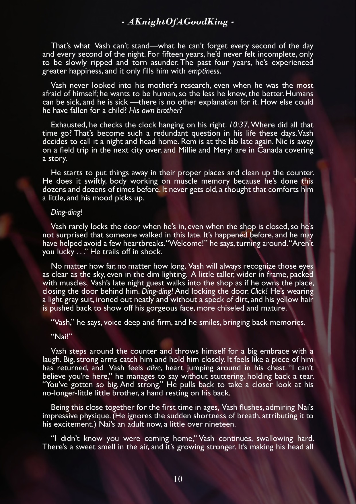 A Song of Brothers: A Knives x Vash Zine page 10 full