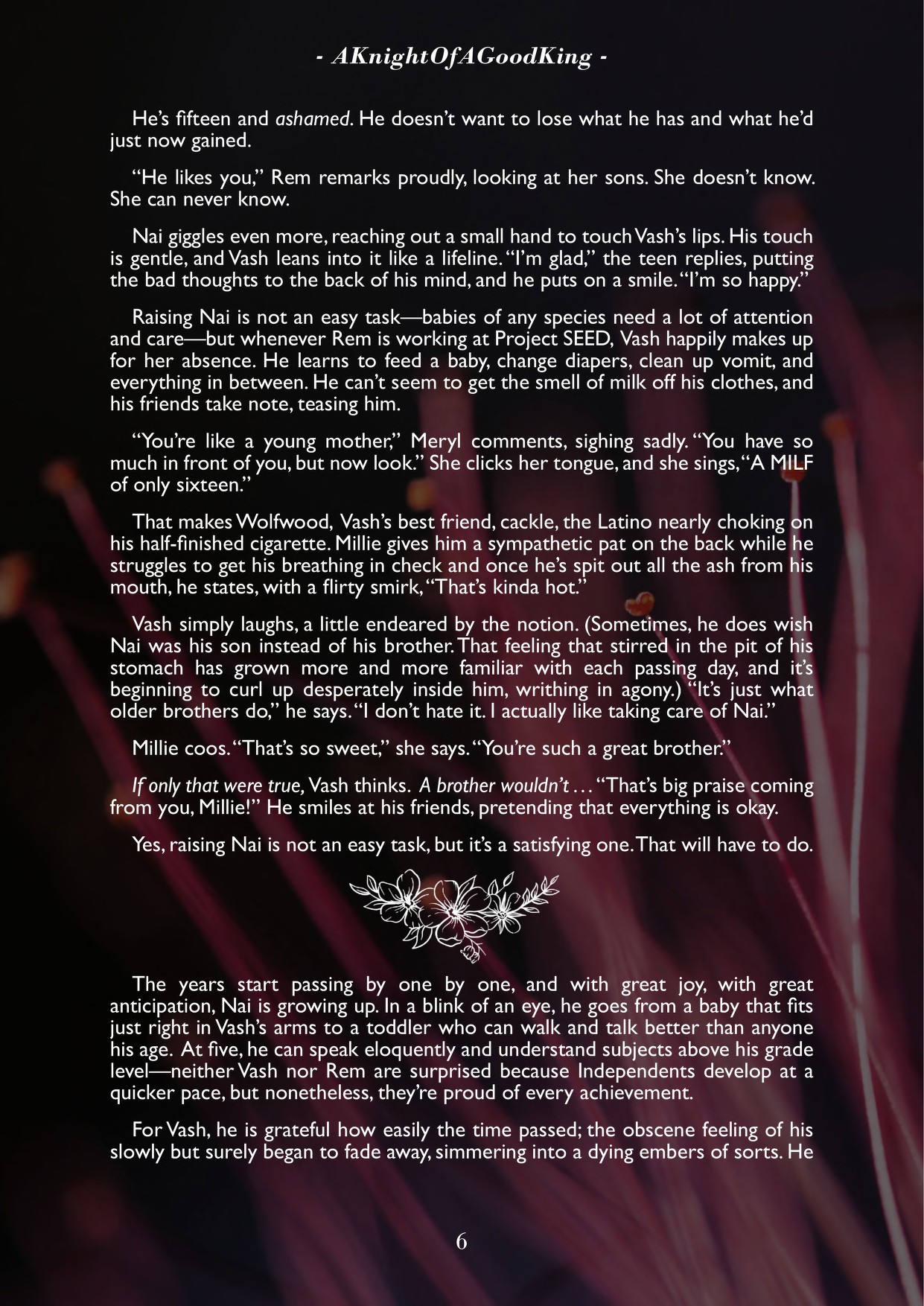 A Song of Brothers: A Knives x Vash Zine page 6 full