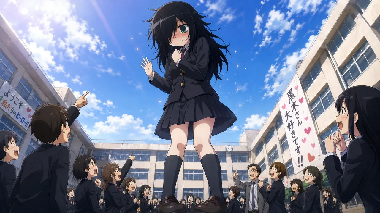 Giantess Tomoko Kuroki daydream page 3 full