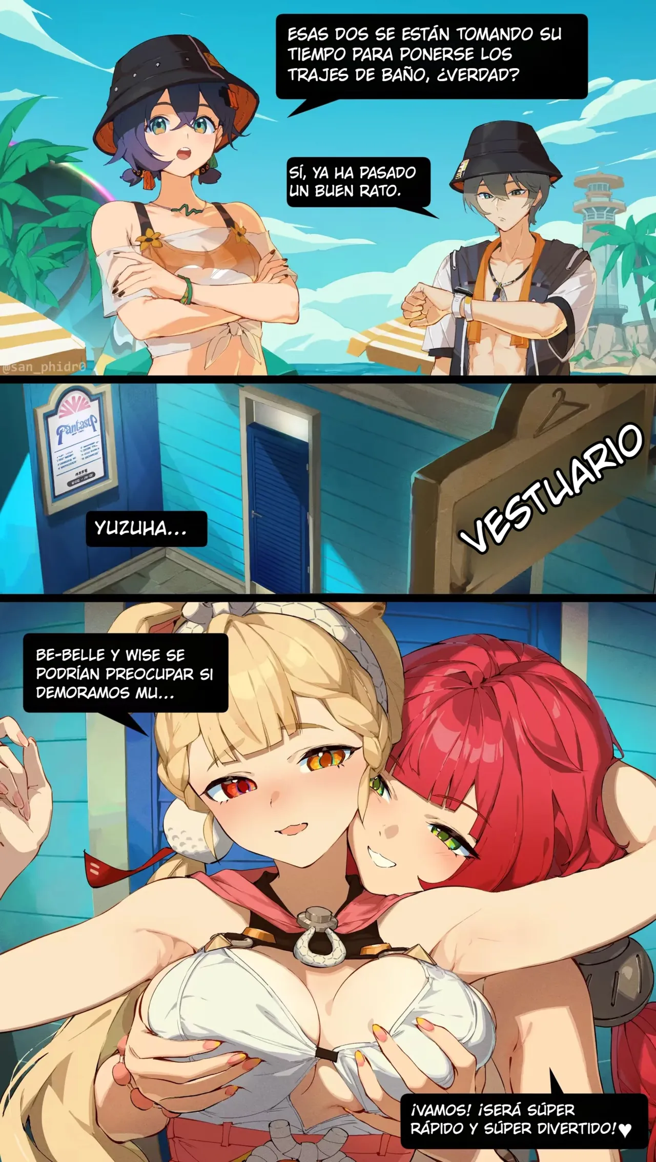 Alice & Yuzuha 1 page 1 full