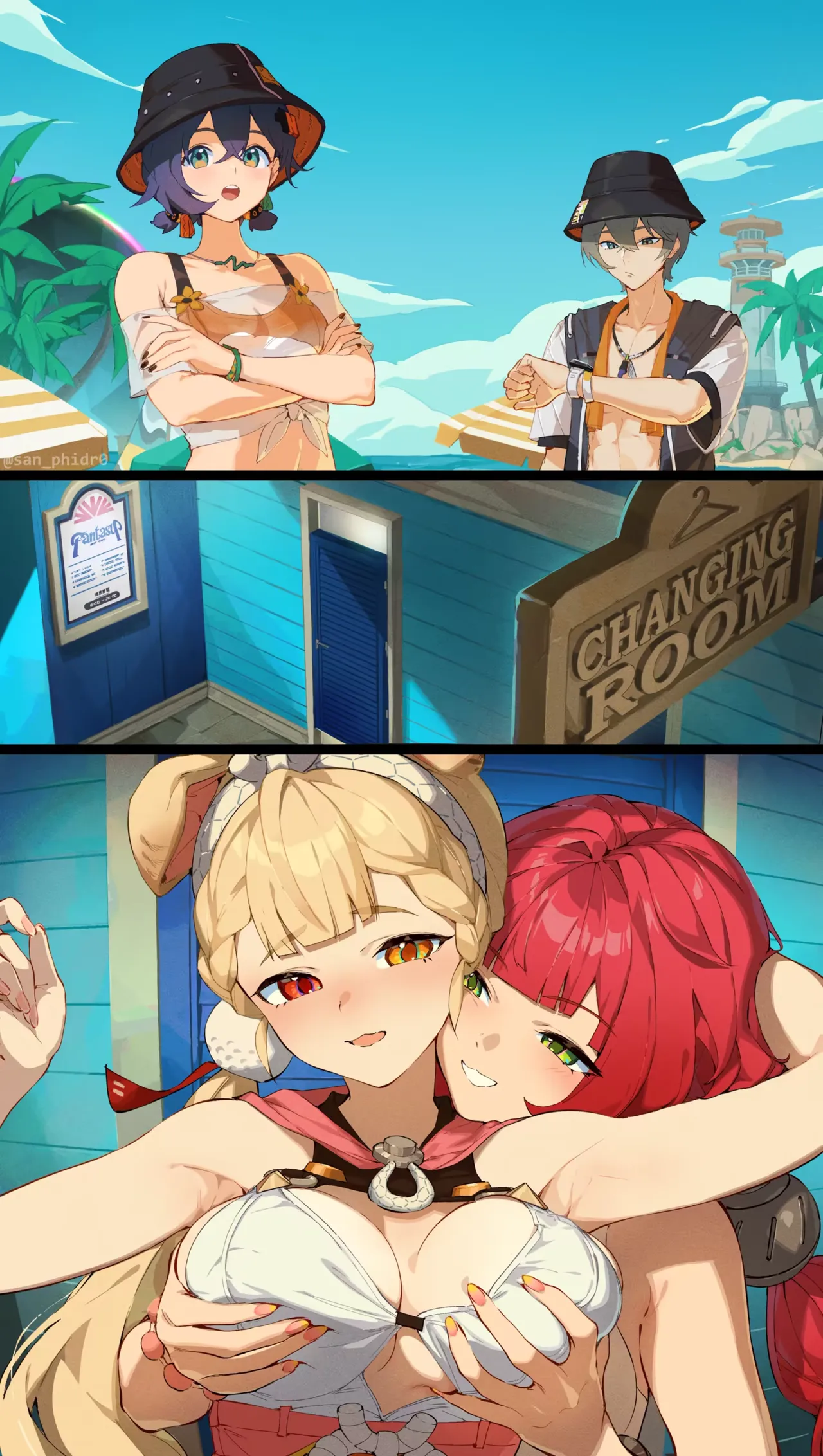 Alice & Yuzuha 1 page 6 full