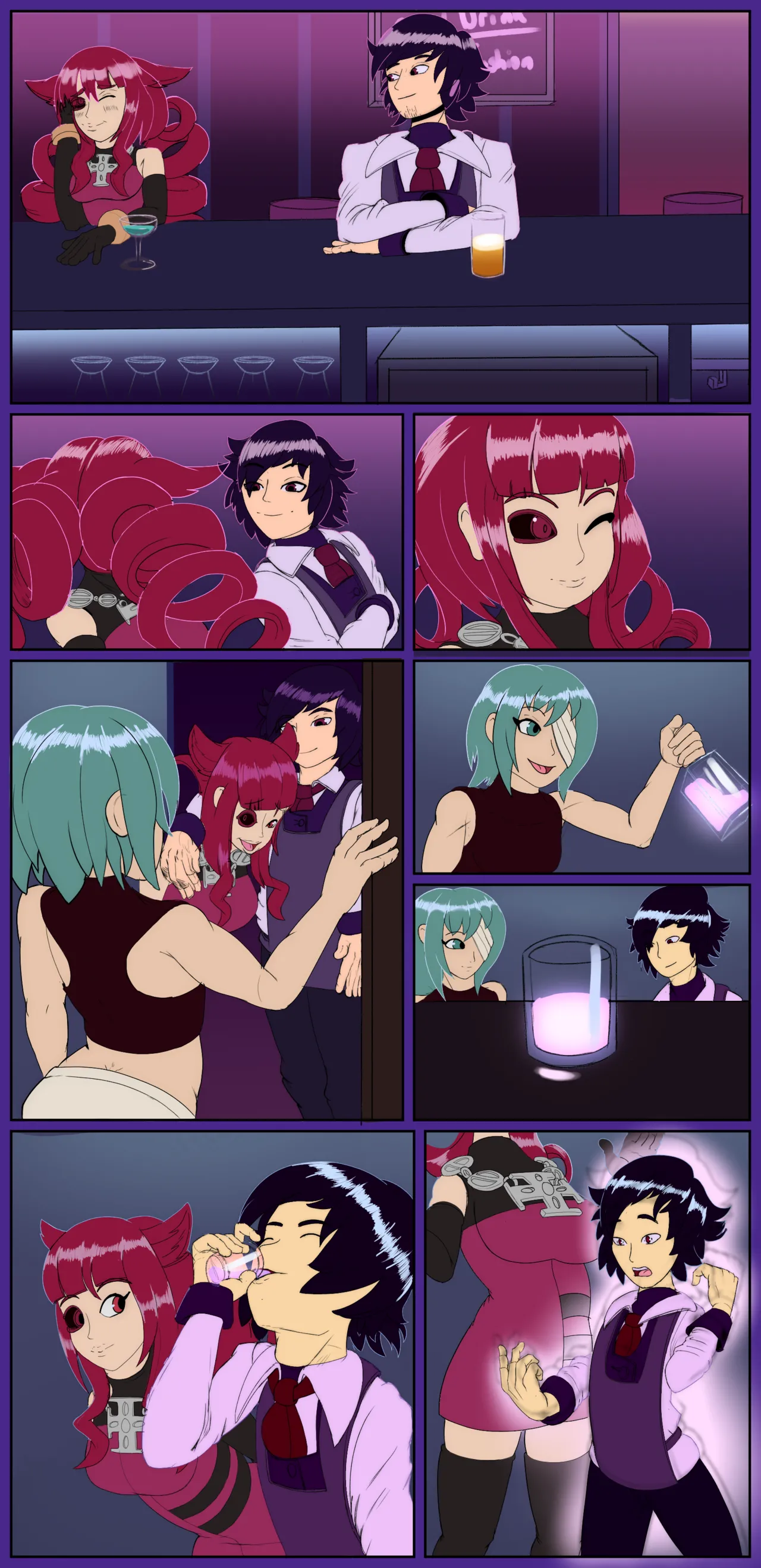 Don't take drinks from strangers page 1 full