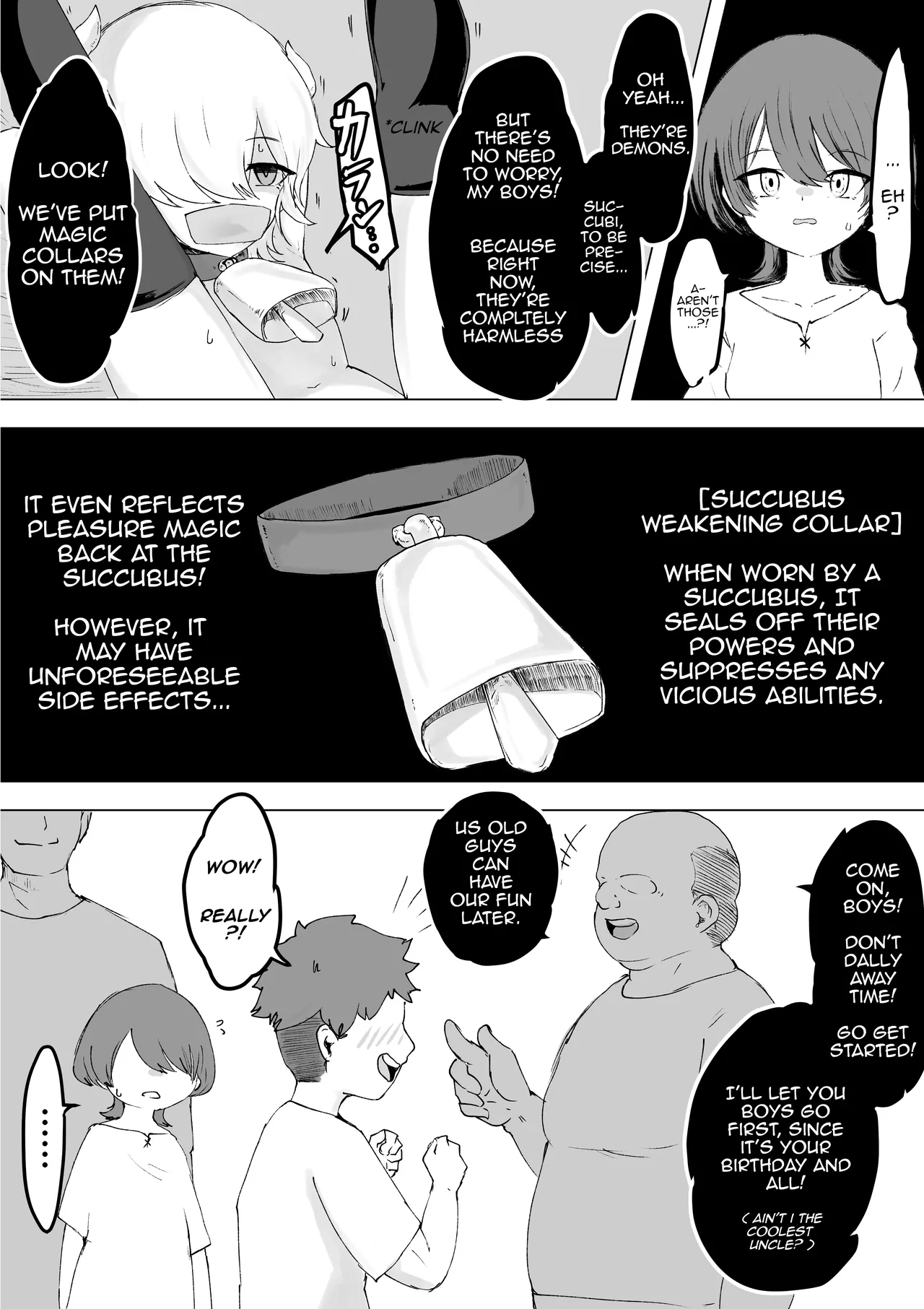 Tsukamatte Iru Succubus o Ochinchin de Ijimetara Hofuku Sareta Ohanashi page 3 full