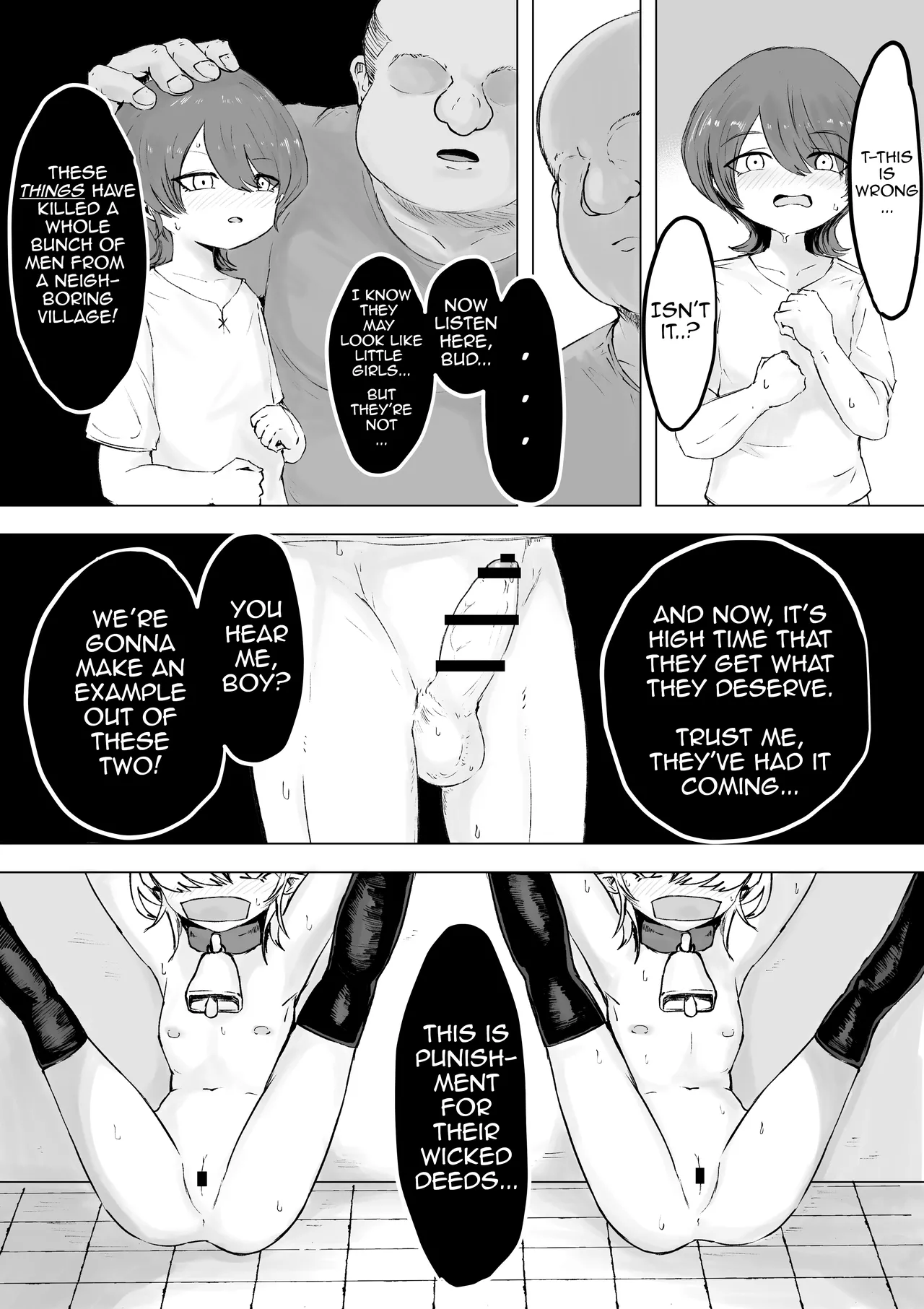 Tsukamatte Iru Succubus o Ochinchin de Ijimetara Hofuku Sareta Ohanashi page 5 full