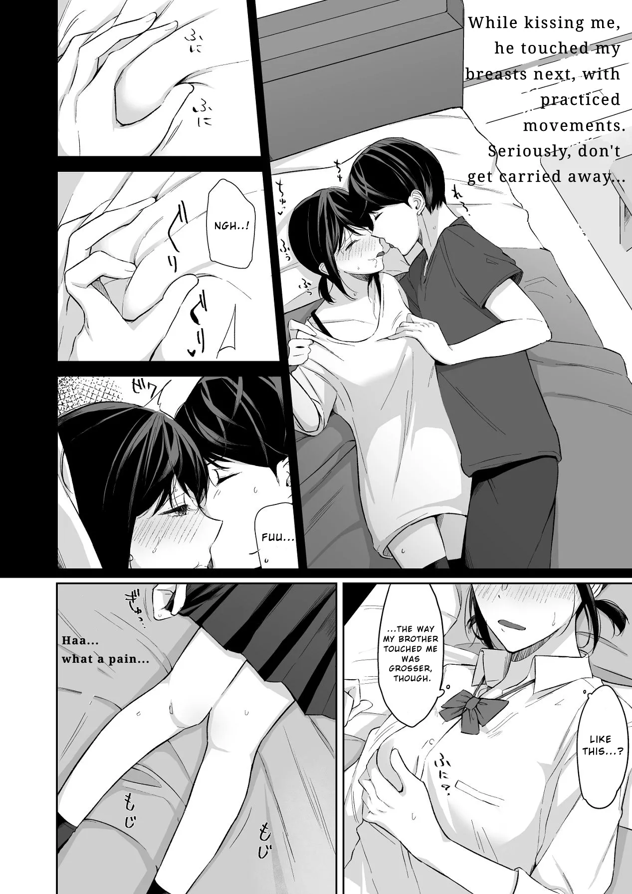 I tried hitting on my cold younger sister. Turns out she was surprisingly easy. 2 page 9 full