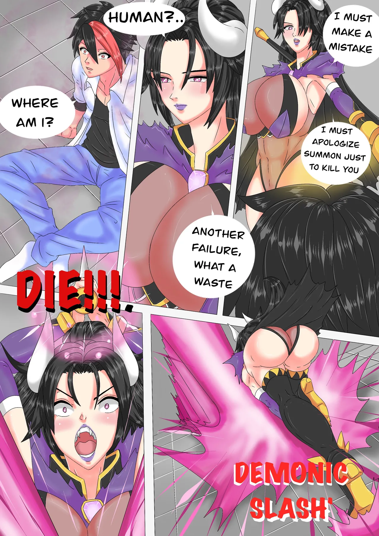Summoning of the Wannabe Demon Lord: RE page 3 full