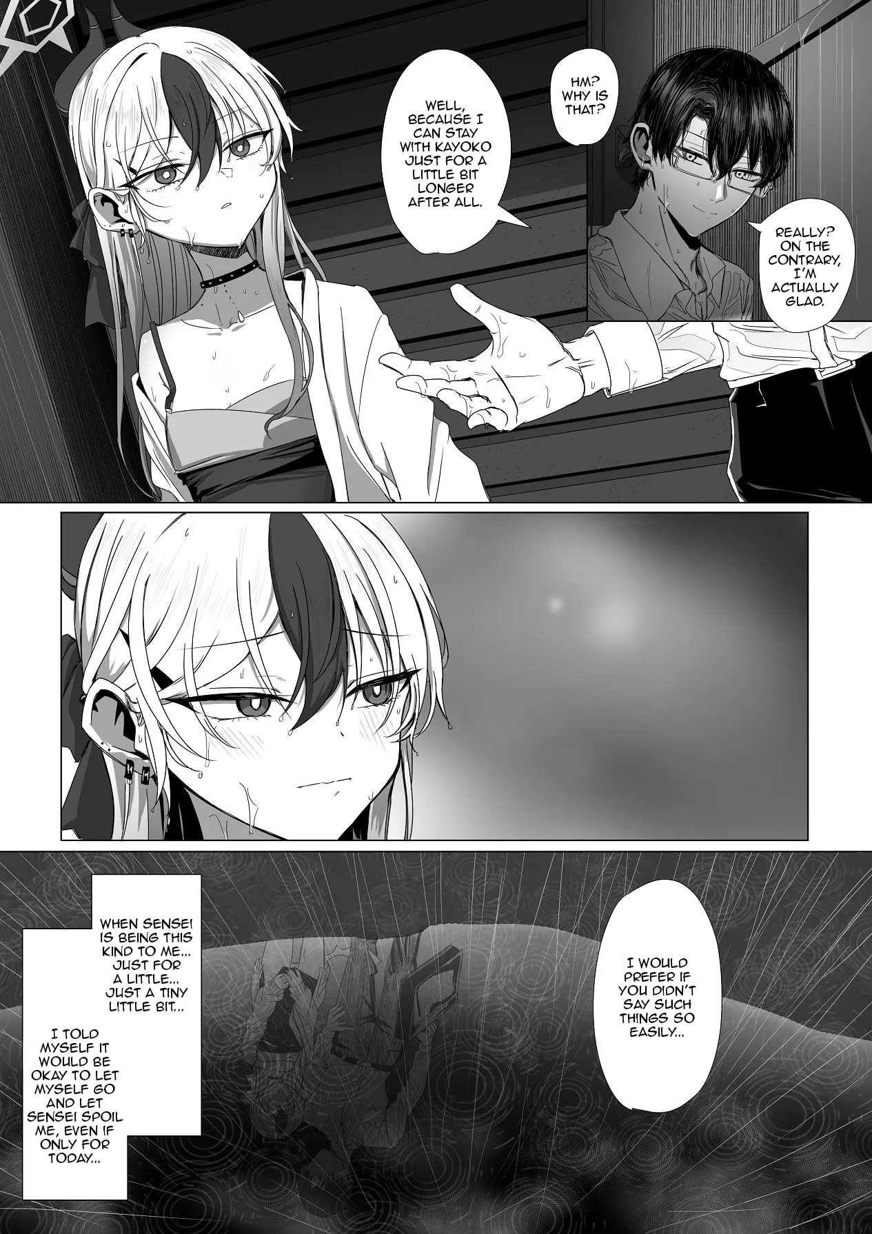 Kayoko to Ama Ya wo Koeru | Into the Sweet Night With Kayoko page 3 full