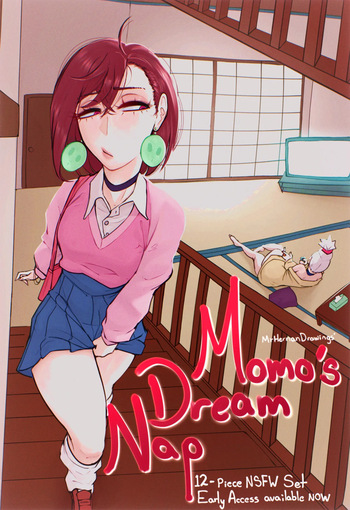 [MrHernanDrawings] Momo's Dream Nap (DanDaDan) cover