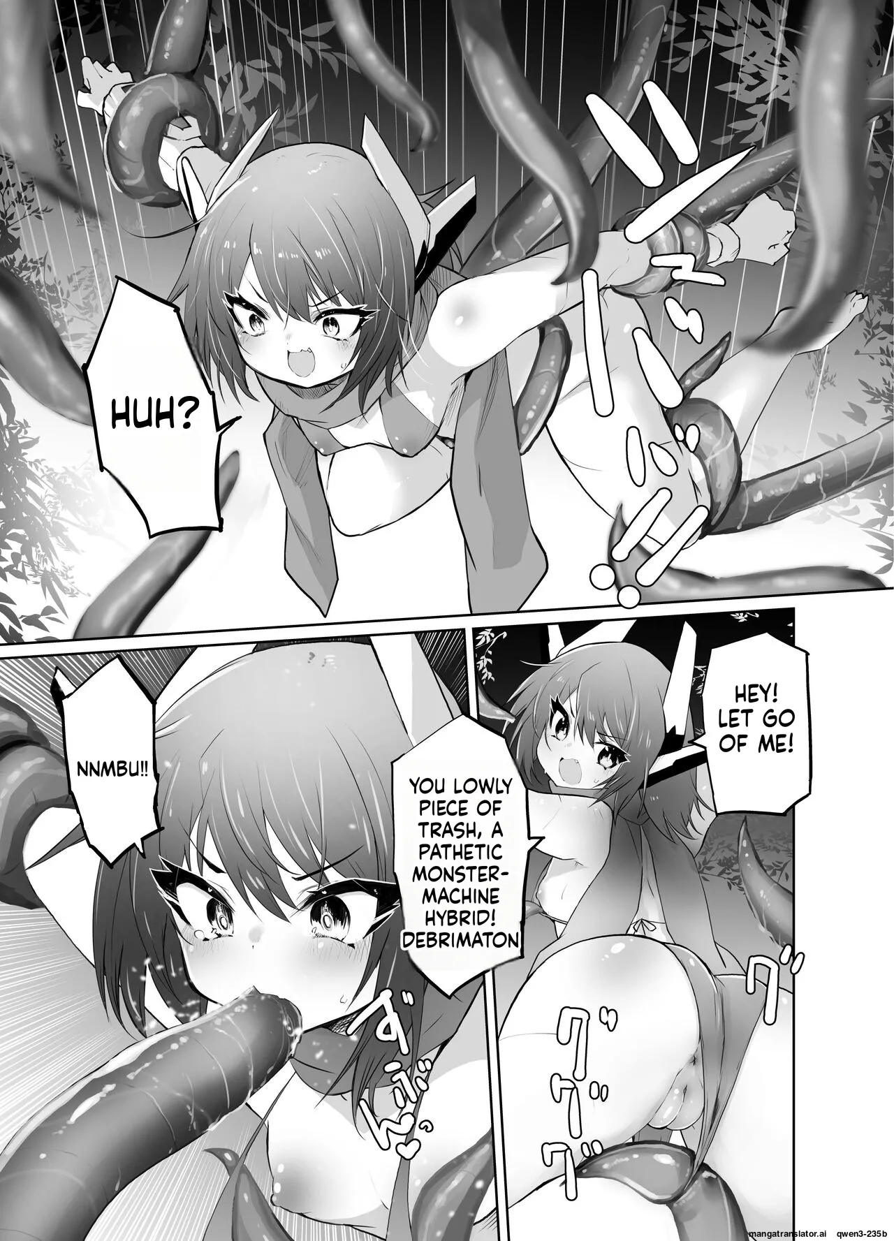 Taihai Sekai no Kikaizoku Mesugaki Kikaizoku VS Shokushu Machine page 8 full