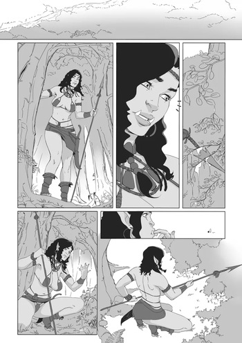[Koboldmaki] A dryad and her forest cover