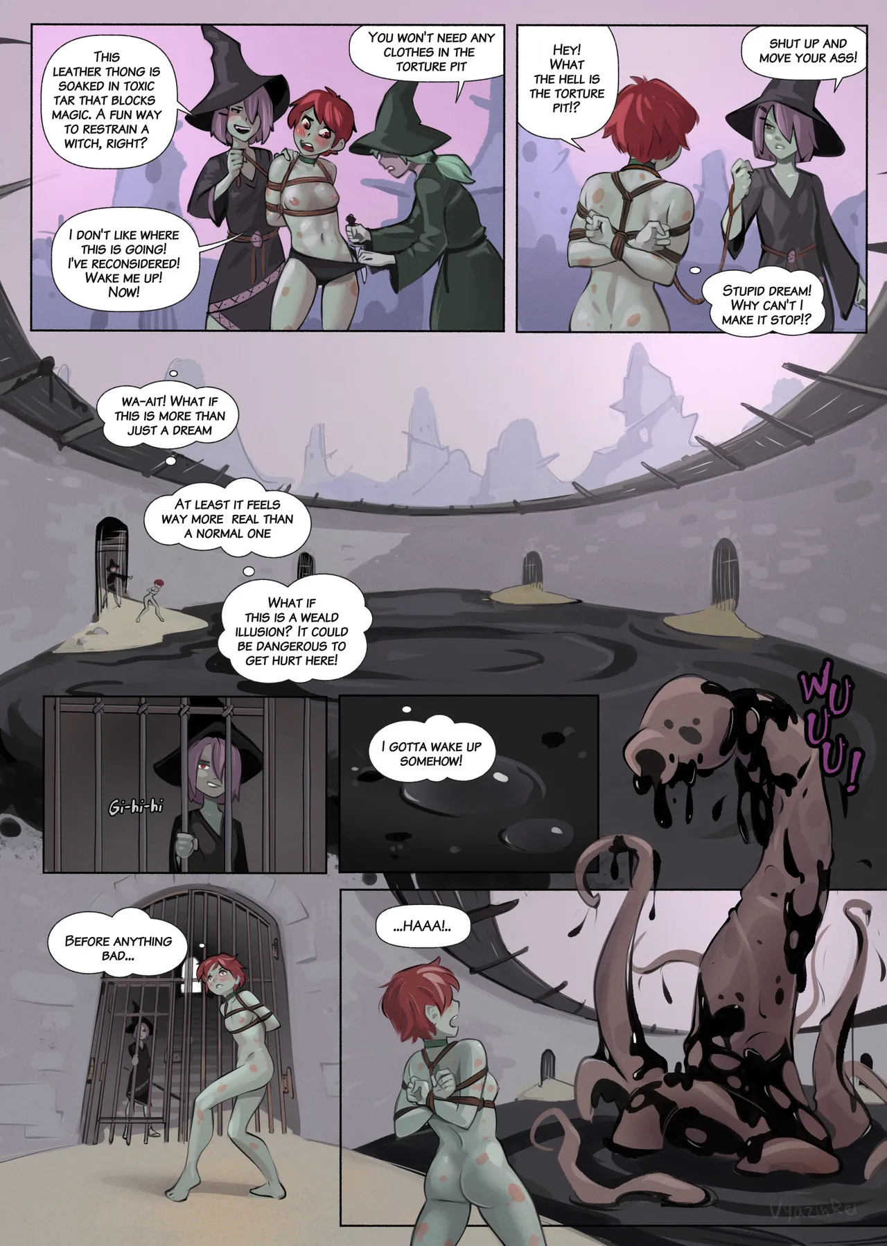 Unfortunate Forest Witch story page 11 full