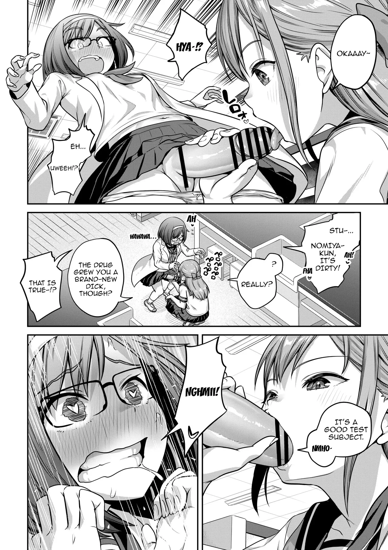 Kusuri de Futanari ni Nacchatta Kagakubu Buchou to / Together With The Science Club President Who Turned Into a Futanari With A Drug page 7 full