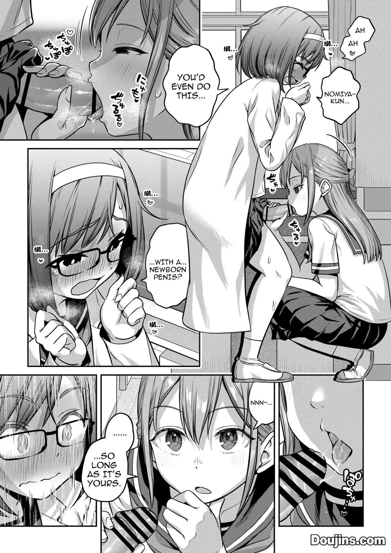 Kusuri de Futanari ni Nacchatta Kagakubu Buchou to / Together With The Science Club President Who Turned Into a Futanari With A Drug page 8 full