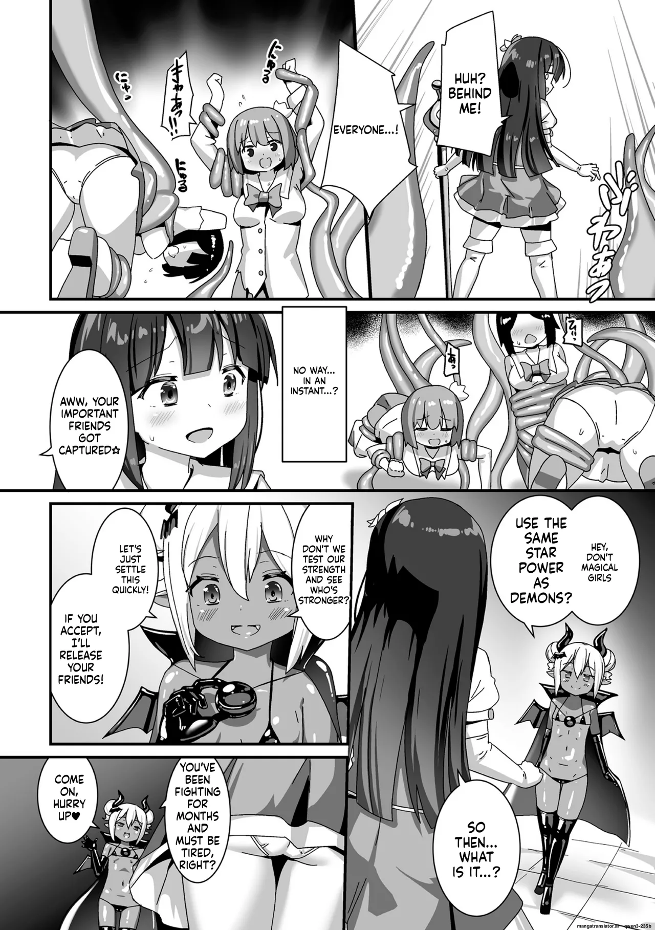 Mazoku no Shokushu Fuku ~Hanabira ga Ochiru Toki~ page 2 full