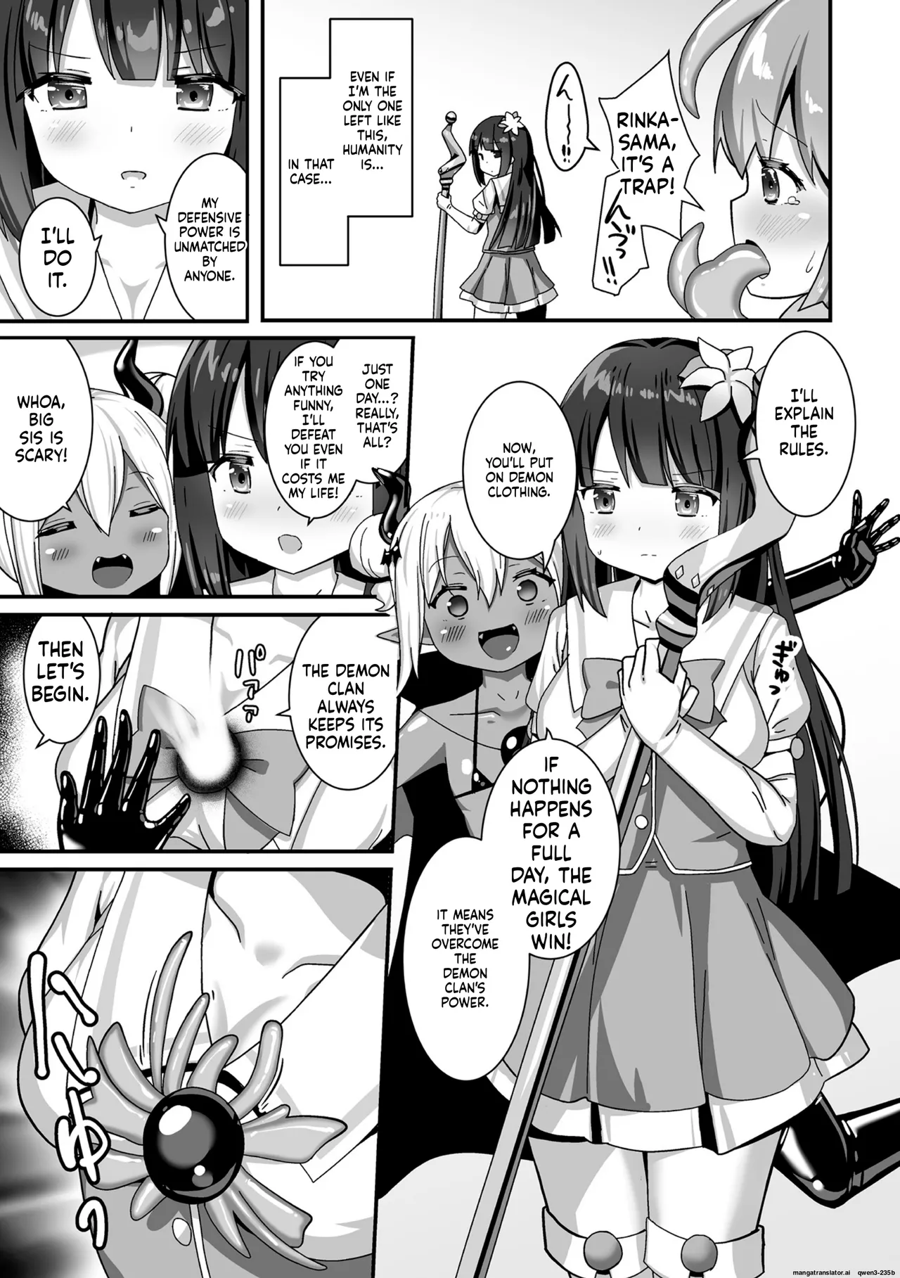 Mazoku no Shokushu Fuku ~Hanabira ga Ochiru Toki~ page 3 full