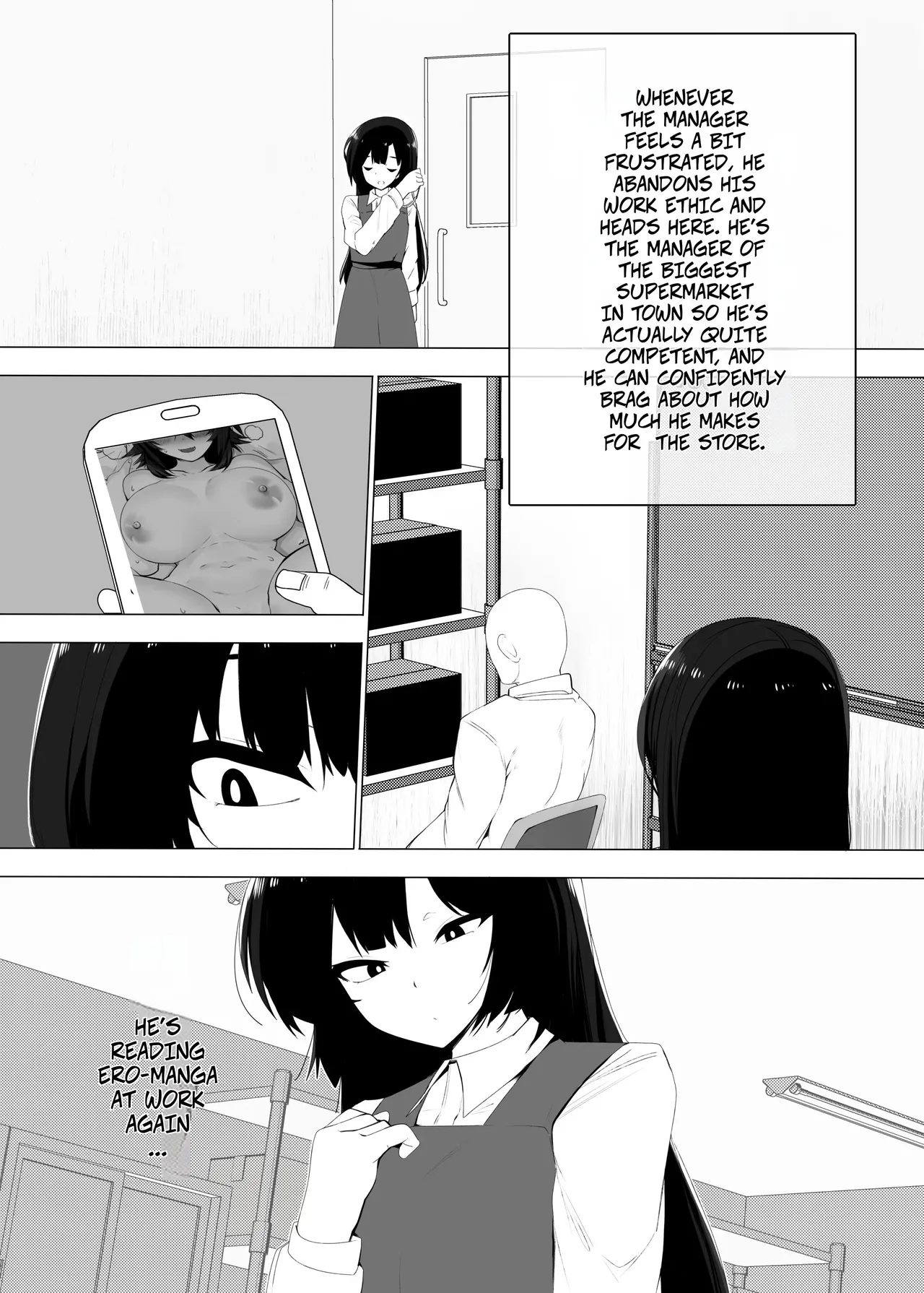 A Gal Using Her Body To Make Extra Money At Her Part-time Job page 4 full