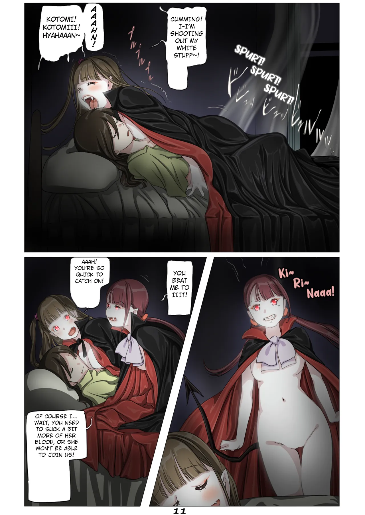 Vampire Girls Multiplying - Chapter 3 V2 page 12 full