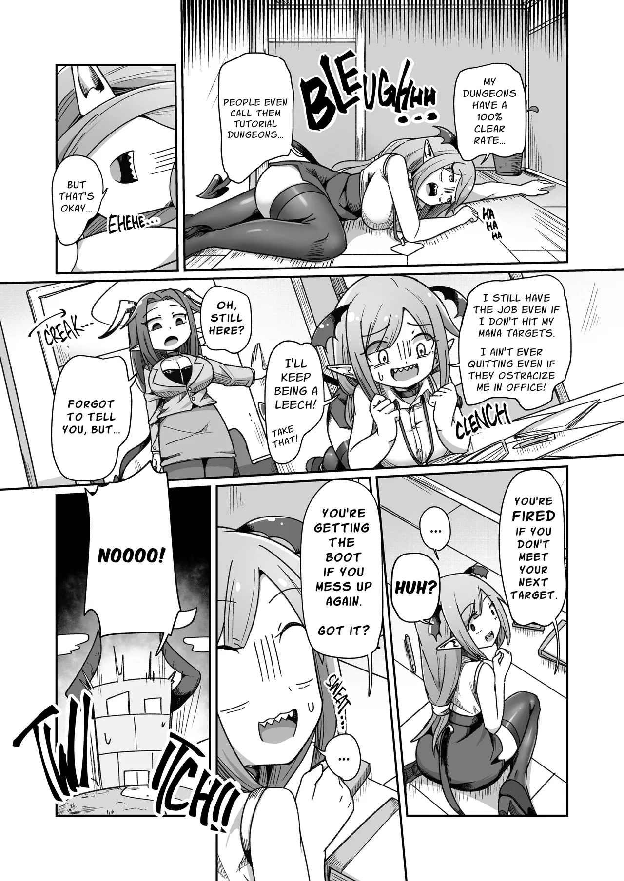 Kaisha no Kane de Tsukutta Ero Dungeon de Soudai na Onani o Suru Monster Shain-chan | Embezzlement, Ho: Wagie Monster-chan Builds Her Very Own Goon Cave Dungeon page 5 full
