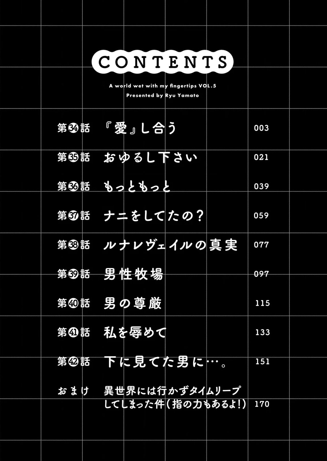 俺の指先で濡れる世界 第05巻 page 4 full