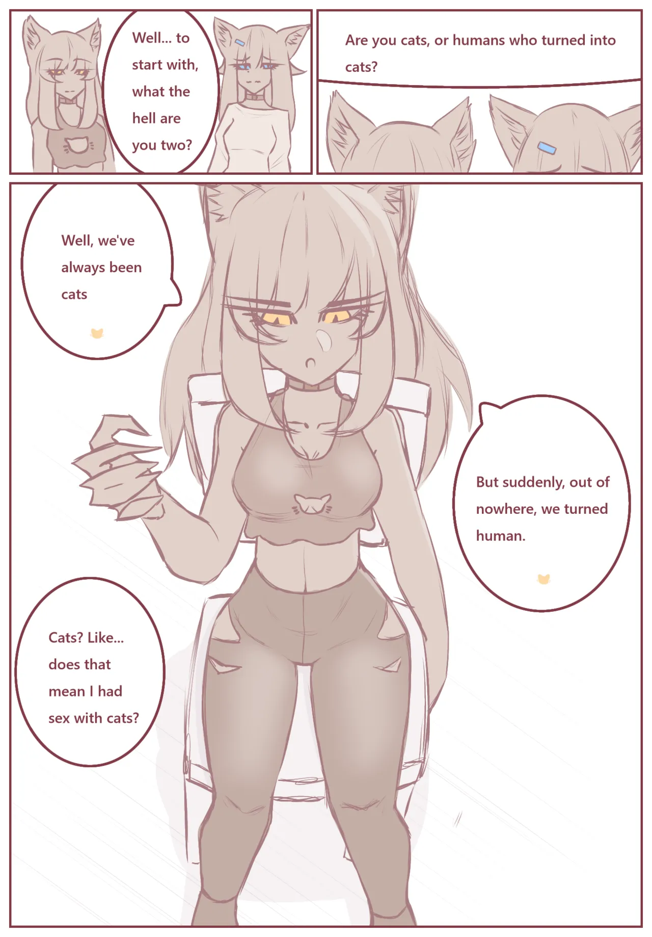 My Submissive Little Kitties - Part 3 page 3 full