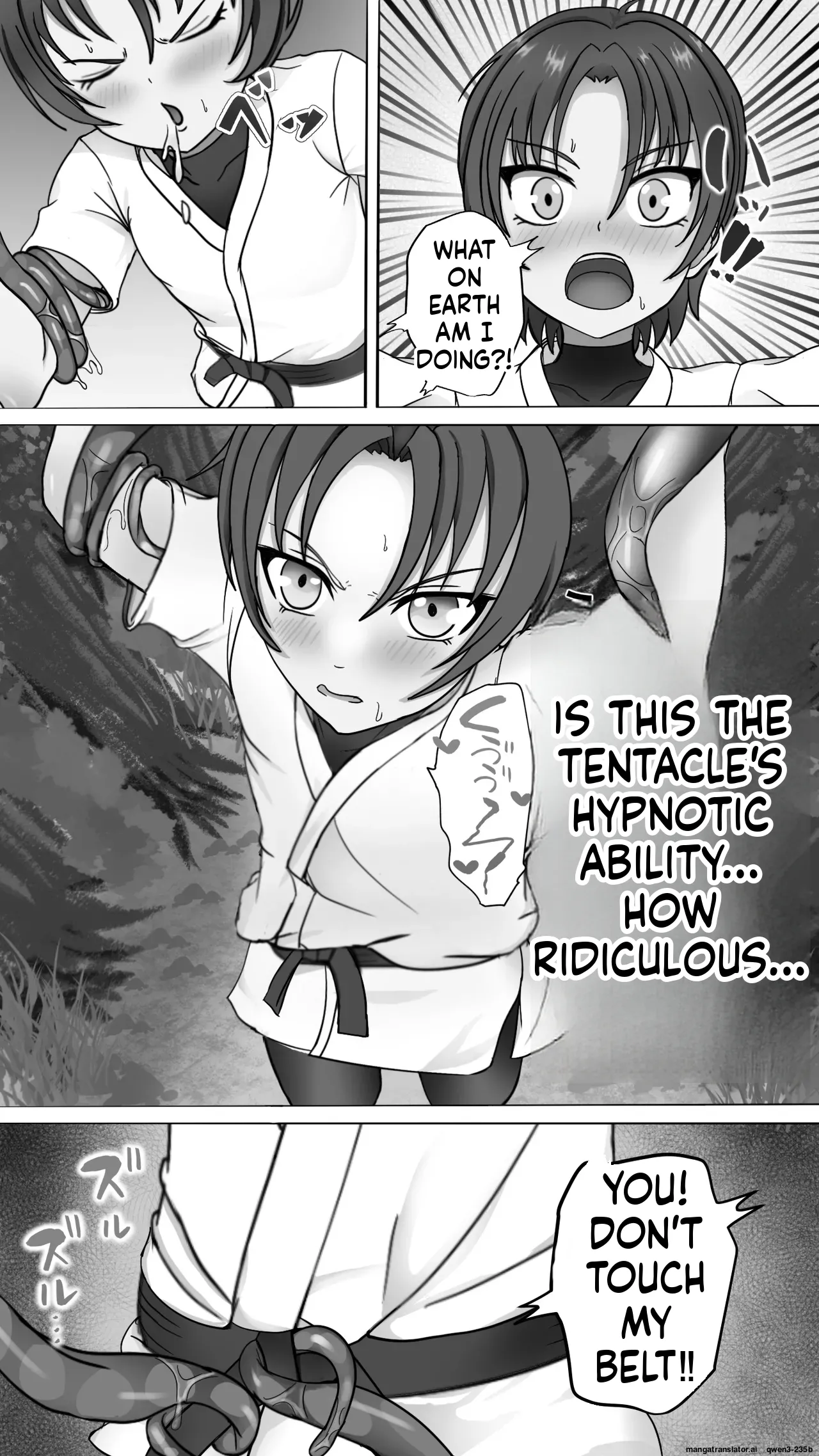 Shokusyu ni haiboku ! Kakutou musume chikubi iki & naedoko ka page 11 full