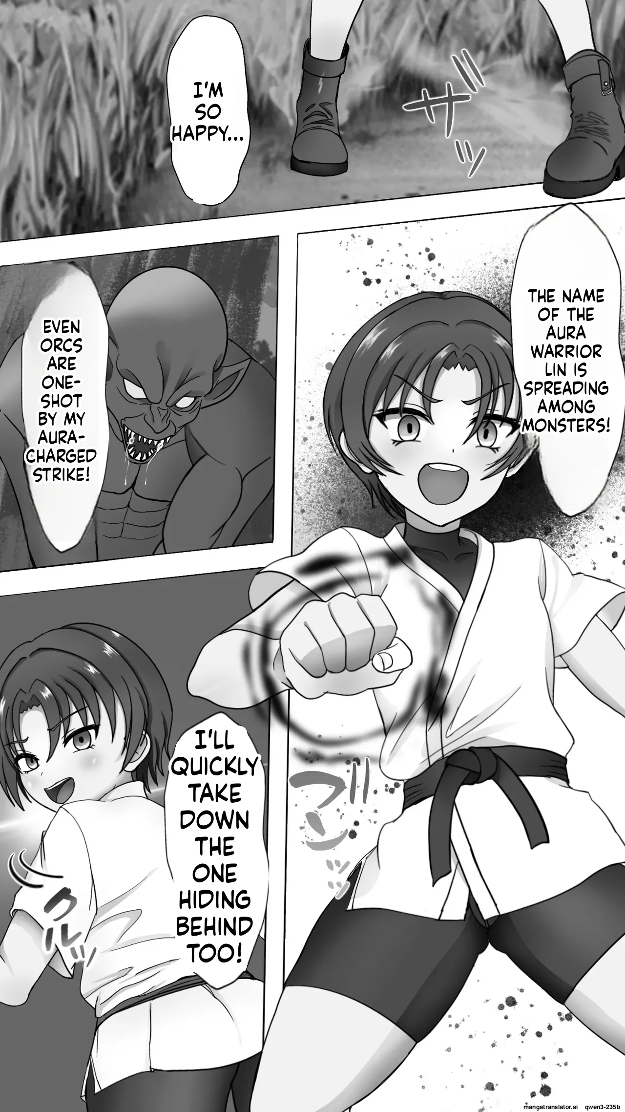 Shokusyu ni haiboku ! Kakutou musume chikubi iki & naedoko ka page 3 full