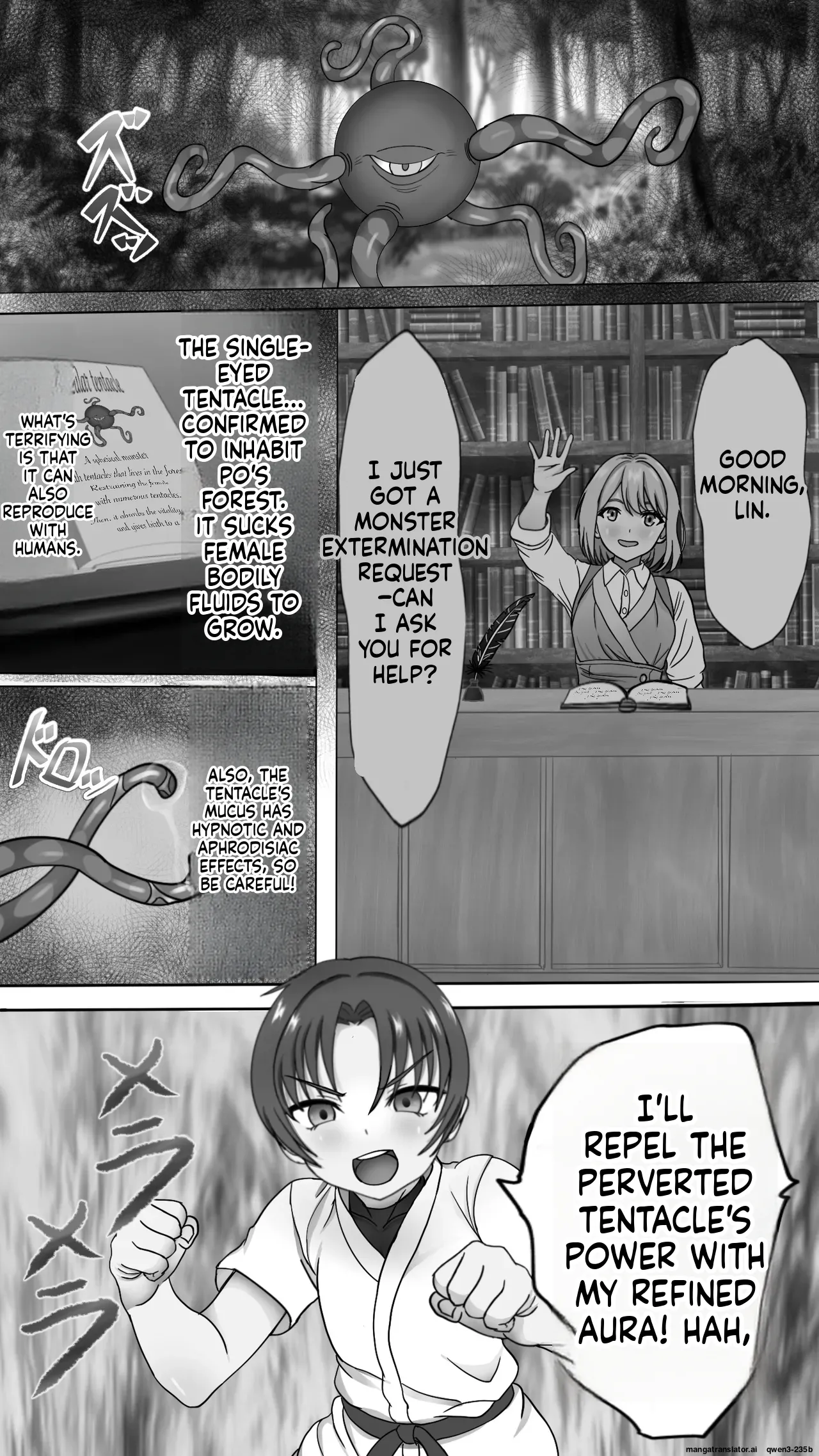 Shokusyu ni haiboku ! Kakutou musume chikubi iki & naedoko ka page 4 full