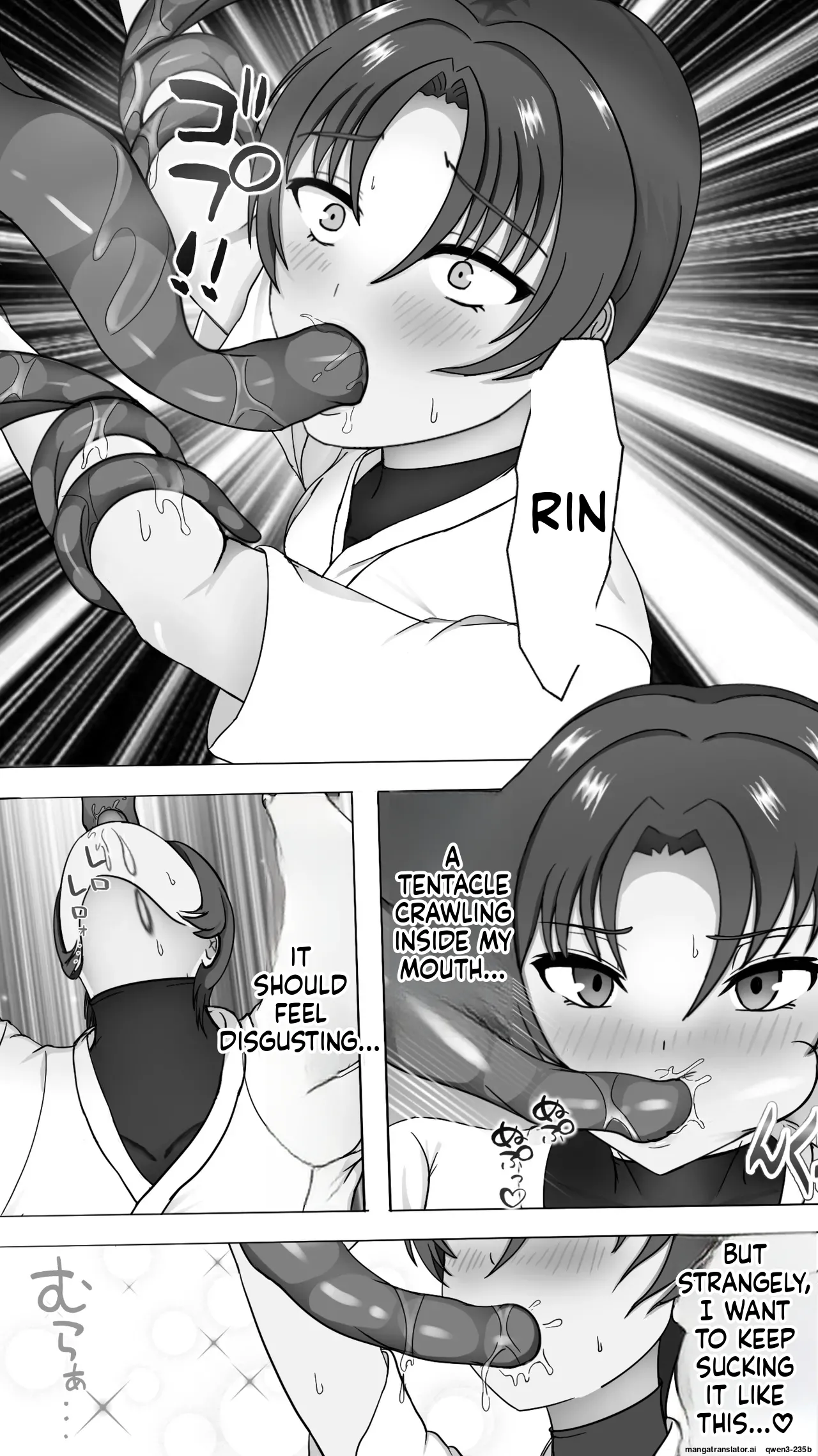 Shokusyu ni haiboku ! Kakutou musume chikubi iki & naedoko ka page 8 full