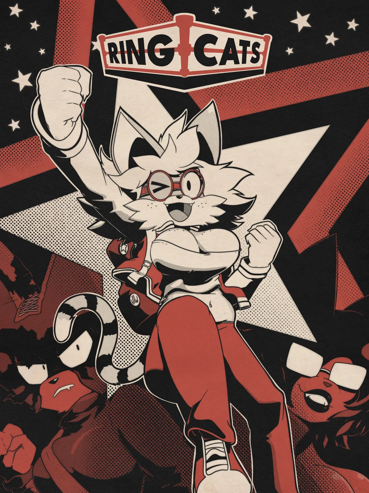 Ring Cats: Chapter 2 - A New Face Saddles Up page 1 full