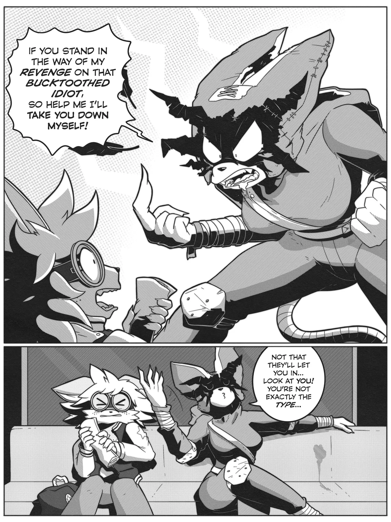 Ring Cats: Chapter 2 - A New Face Saddles Up page 12 full