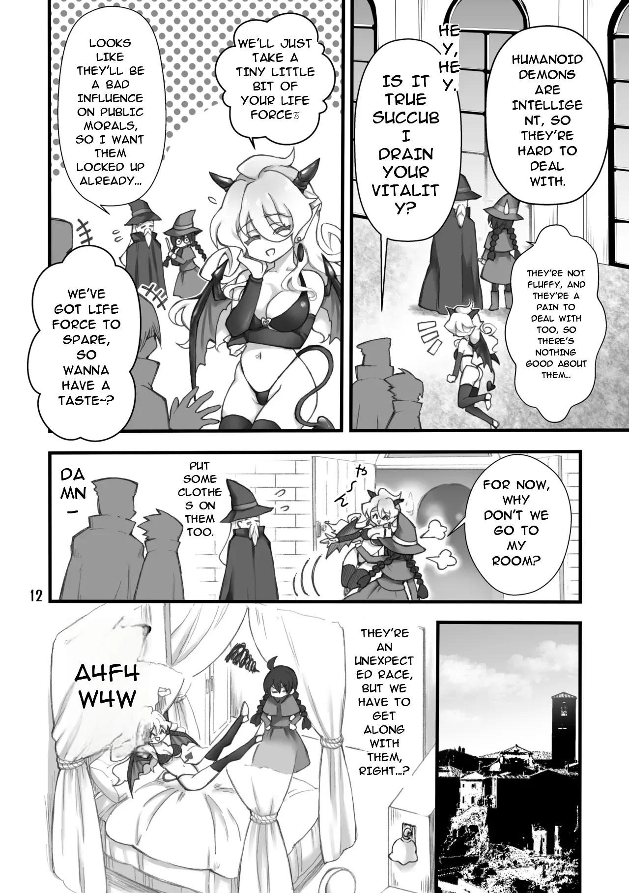 The summoned creature was a hermaphrodite succubus. I page 10 full