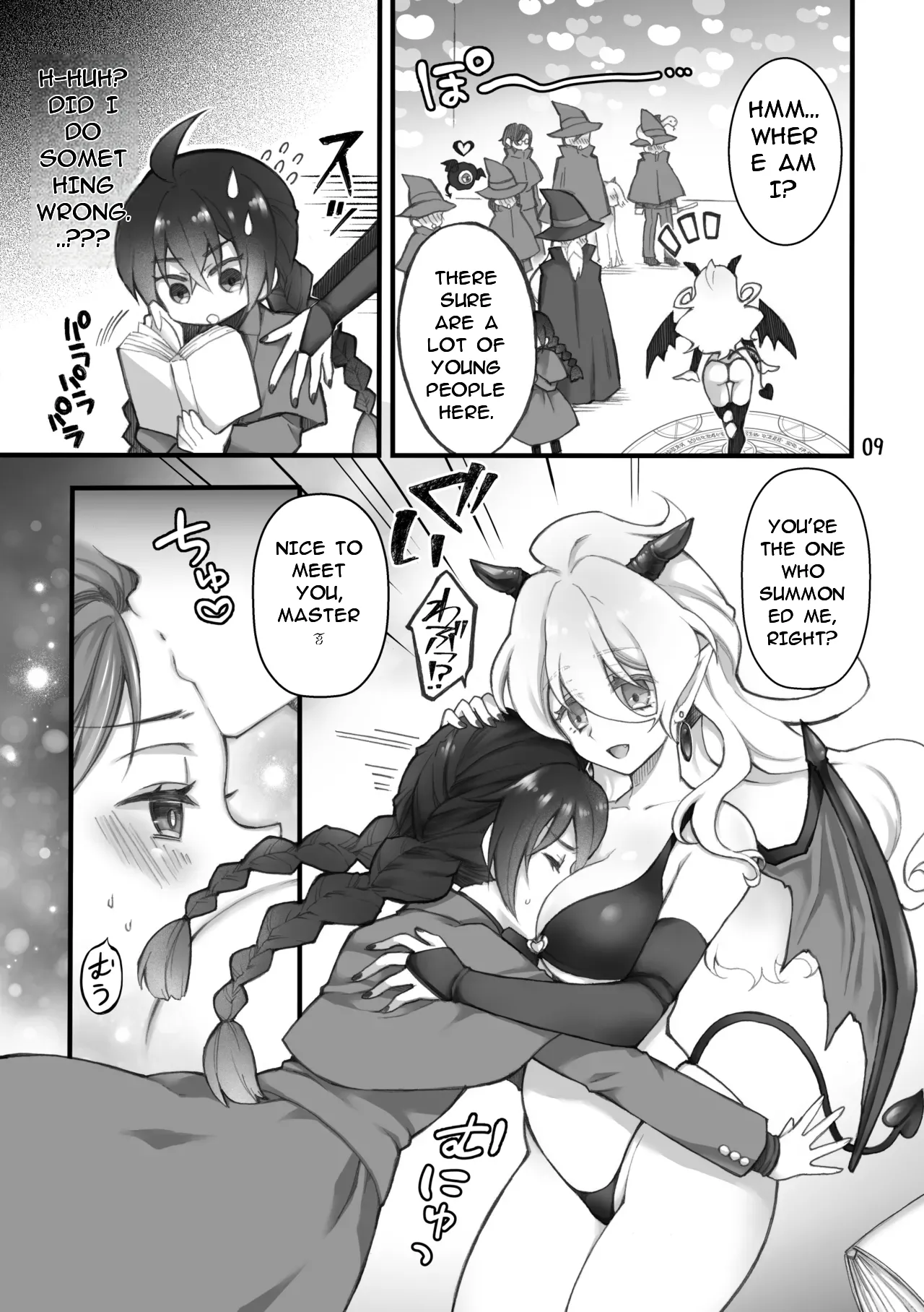 The summoned creature was a hermaphrodite succubus. I page 7 full