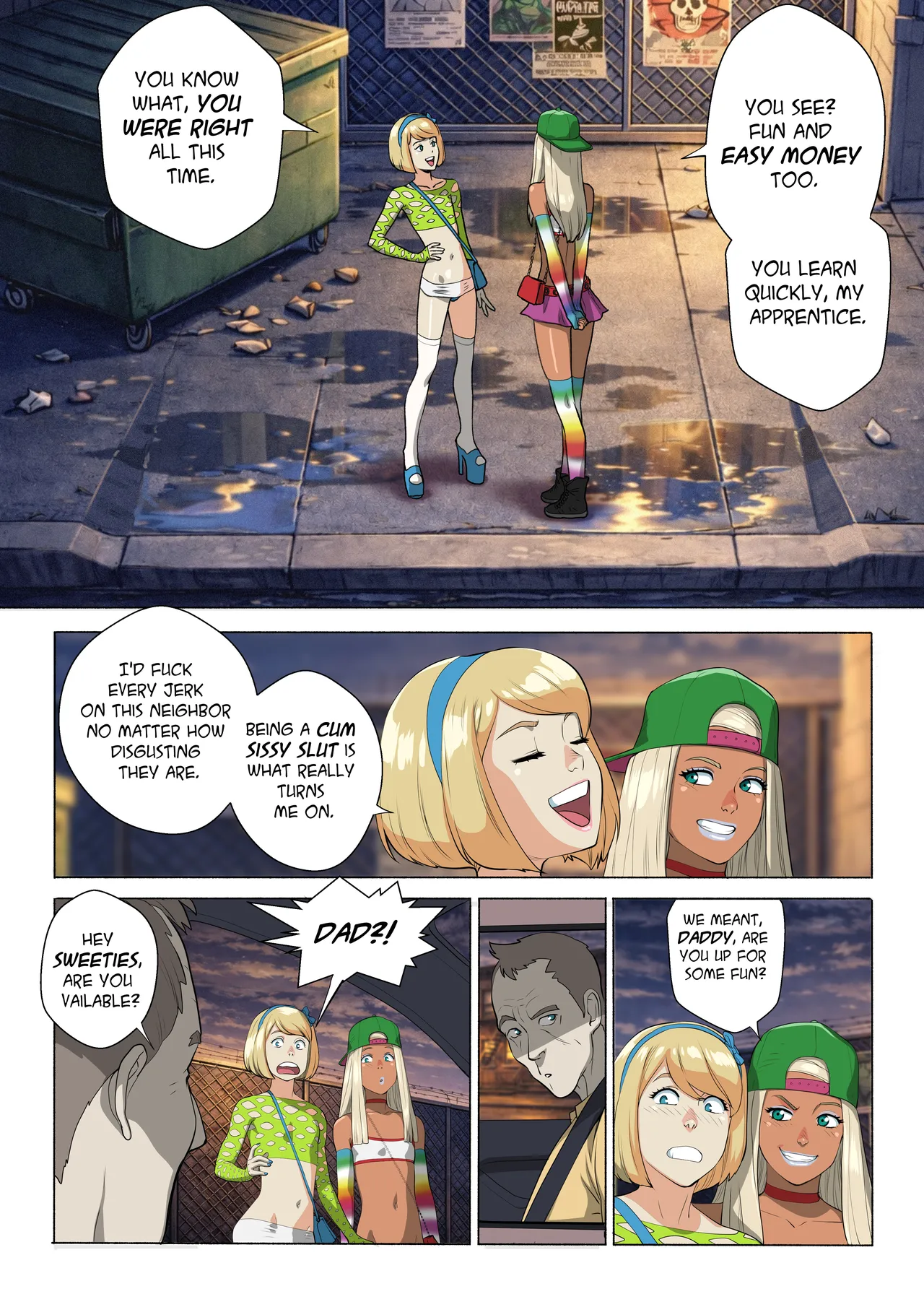 Slutty Boys 2 page 1 full