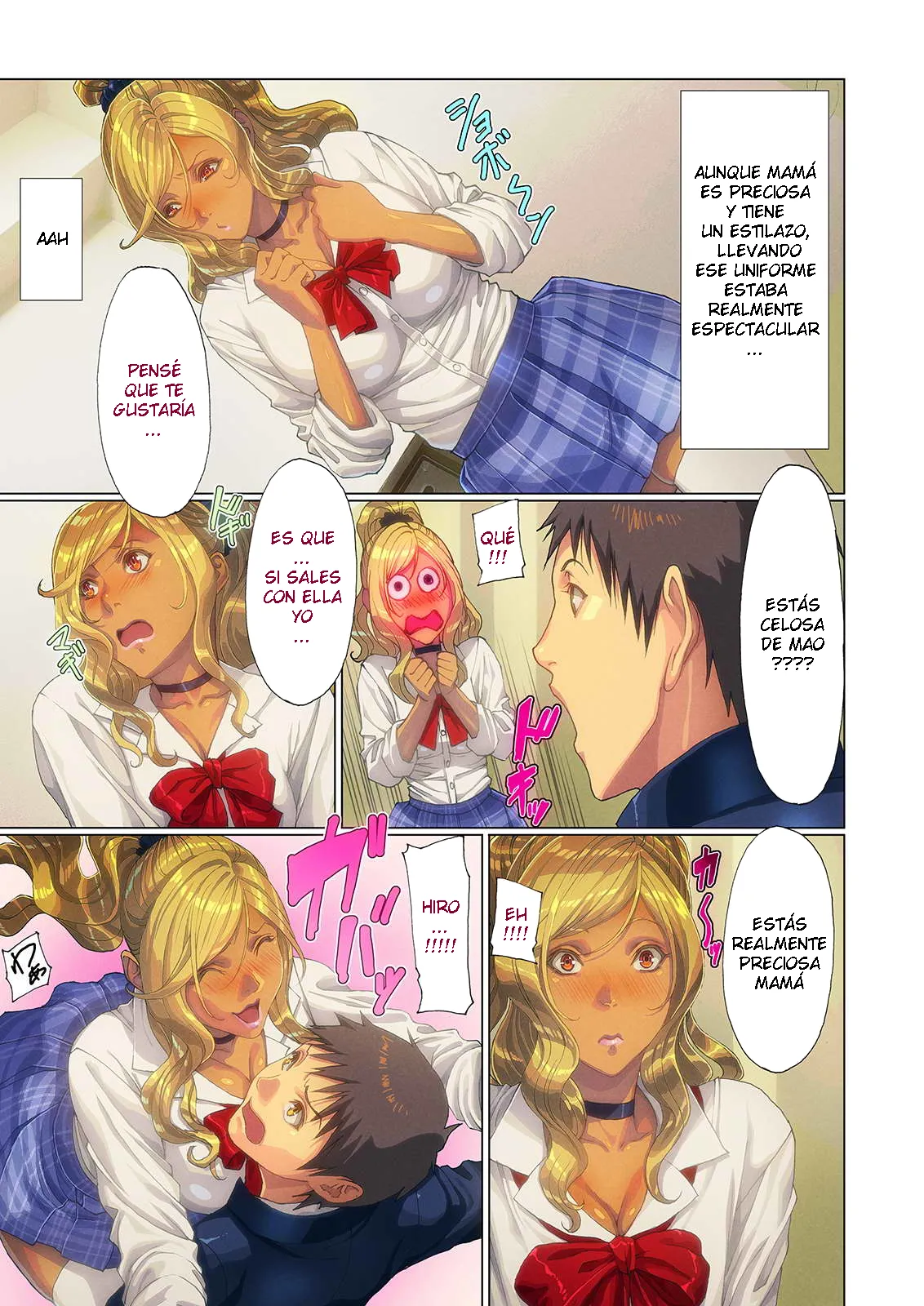 Homare  - Wagaya ni gyaru mama ga yattekita!! 2 ESP page 8 full