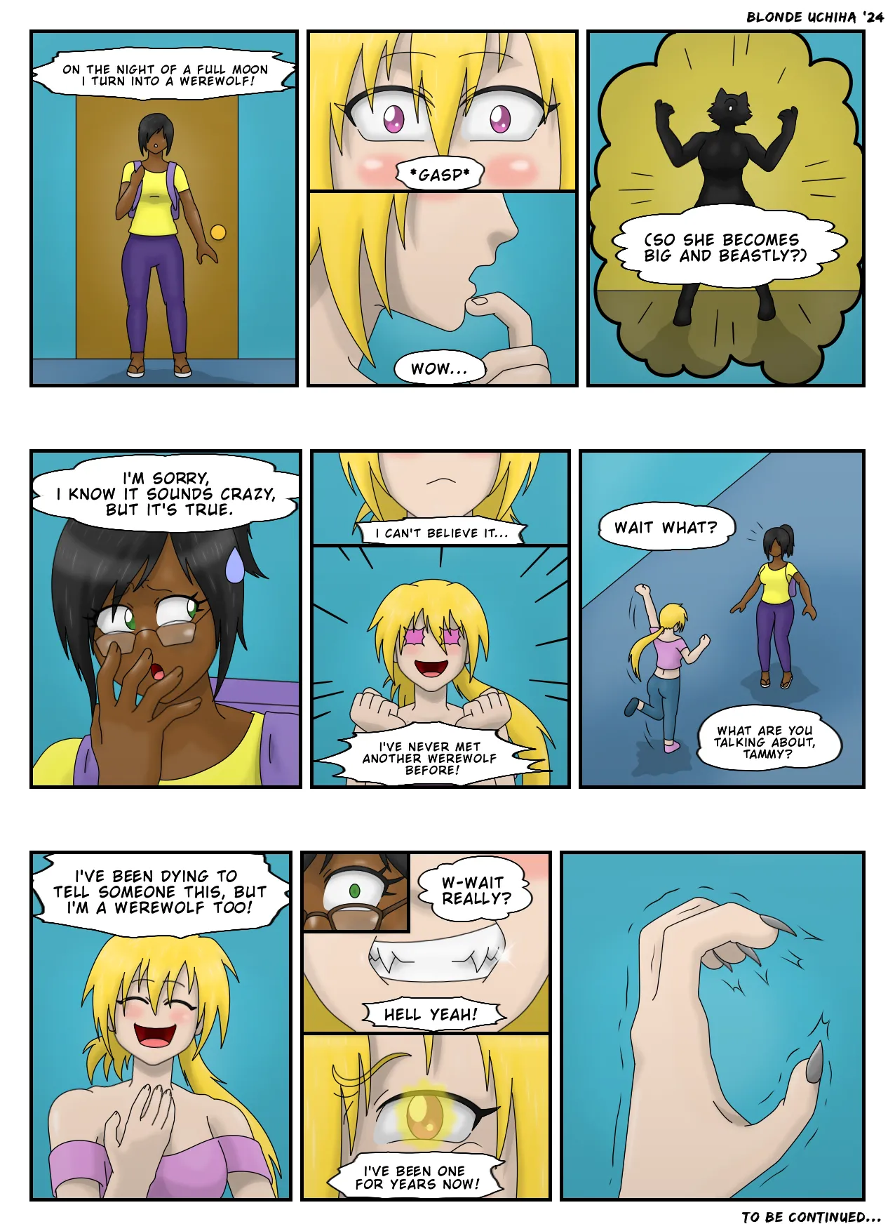 Two Girls Four Paws page 3 full