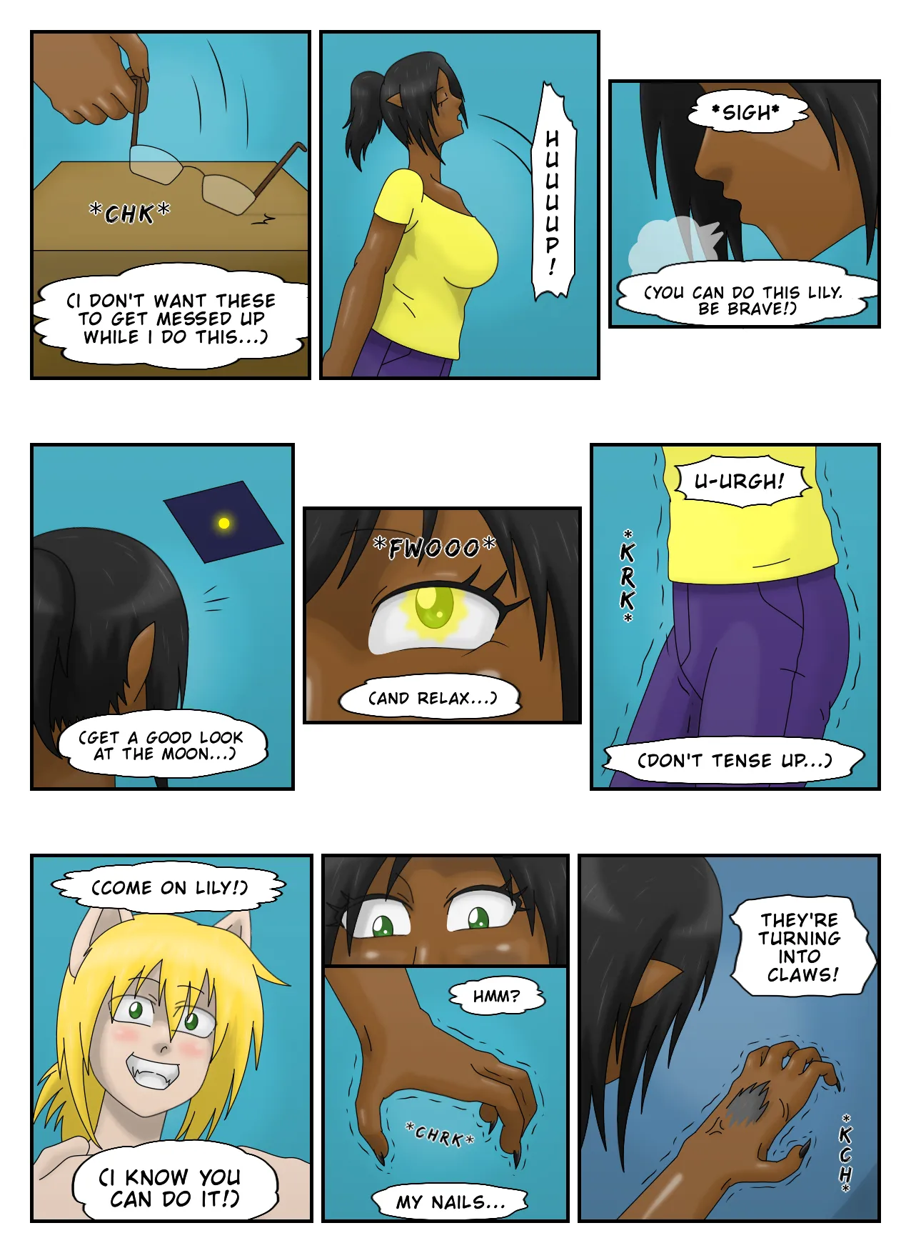 Two Girls Four Paws page 7 full
