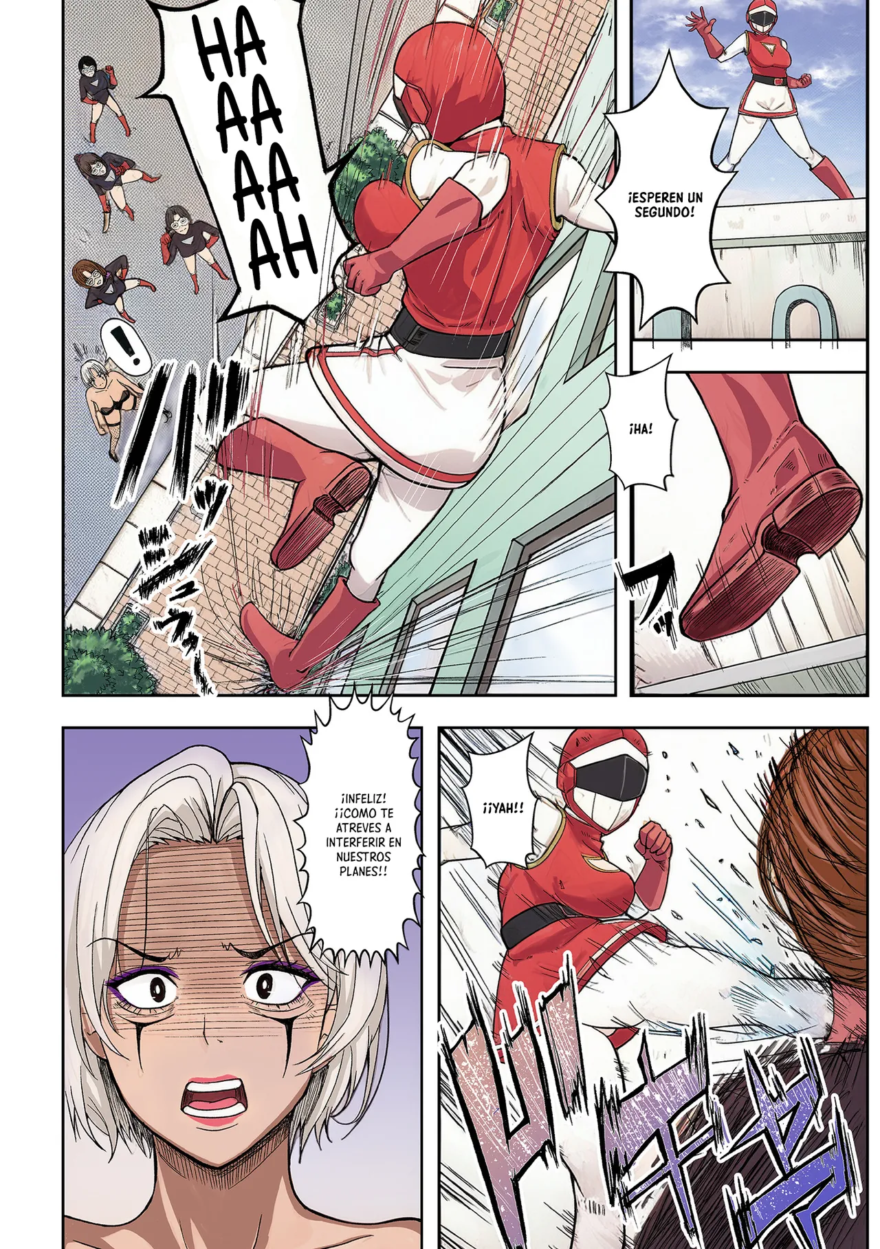 Hitozuma Sentai, Ero-Ranger! Ch. 1-6｜¡Escuadrón de Esposas, Ero-Ranger! Cap. 1-6 page 2 full